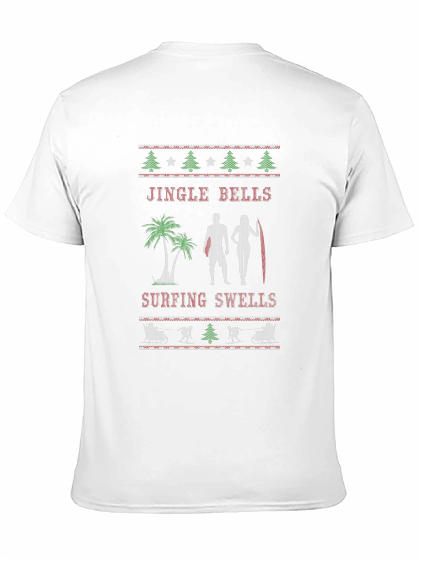 Surfing Swells Holiday Tee