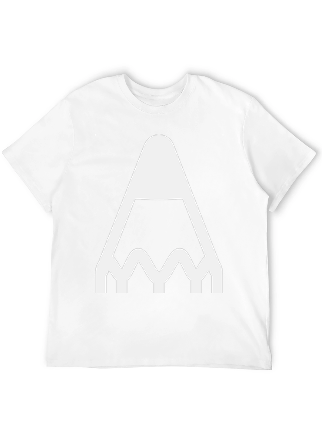 Pencil Icon Black T-Shirt