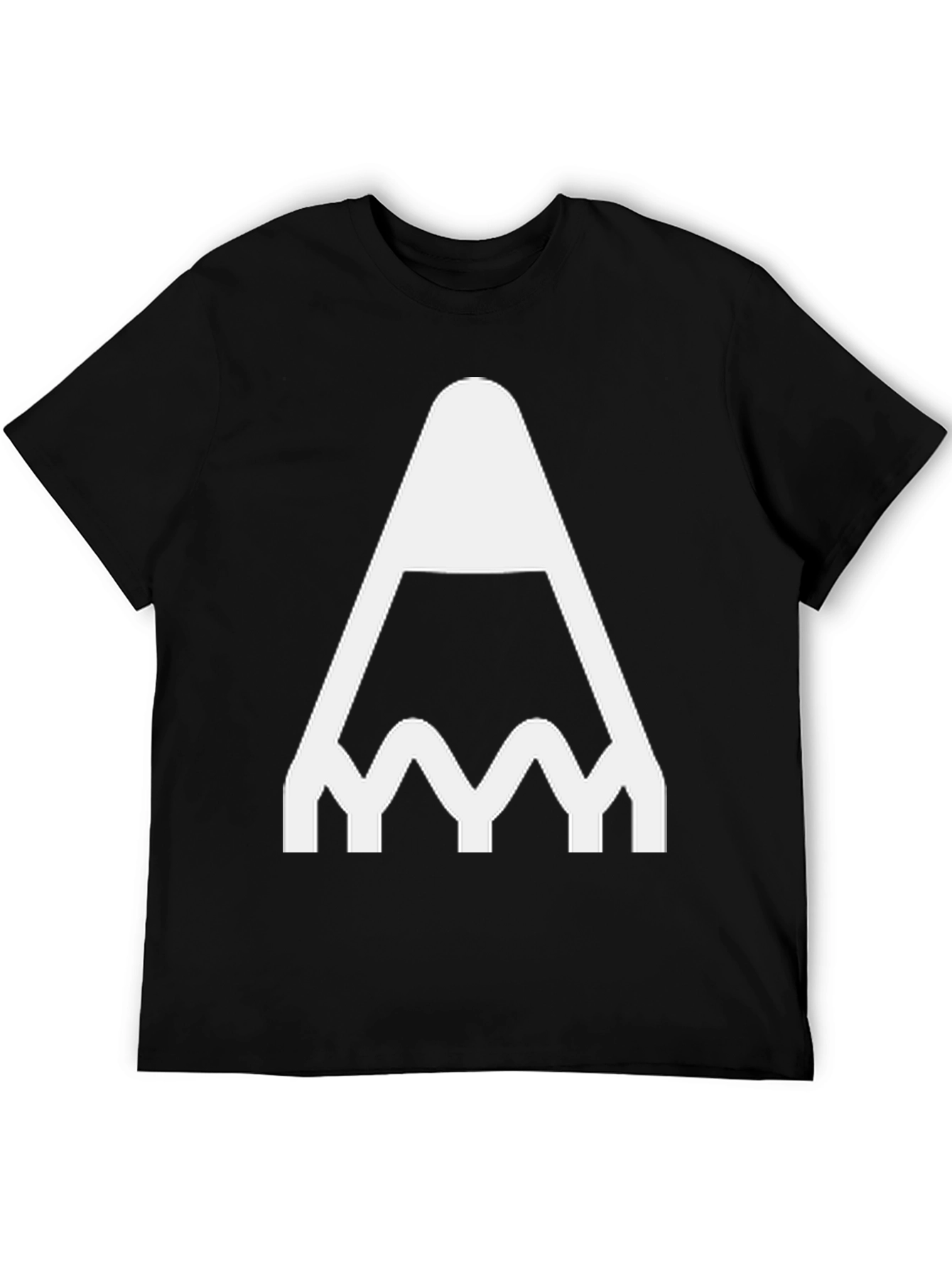 Pencil Icon Black T-Shirt