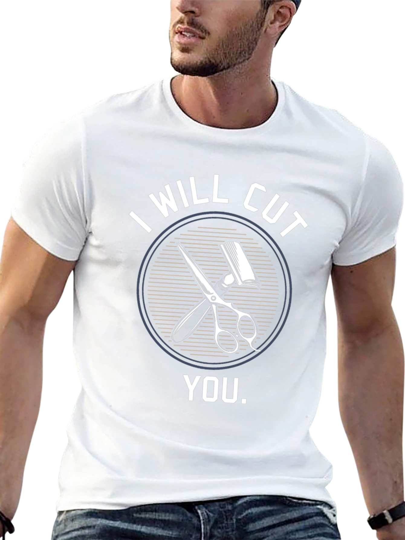 I Will Cut You Barber T-Shirt