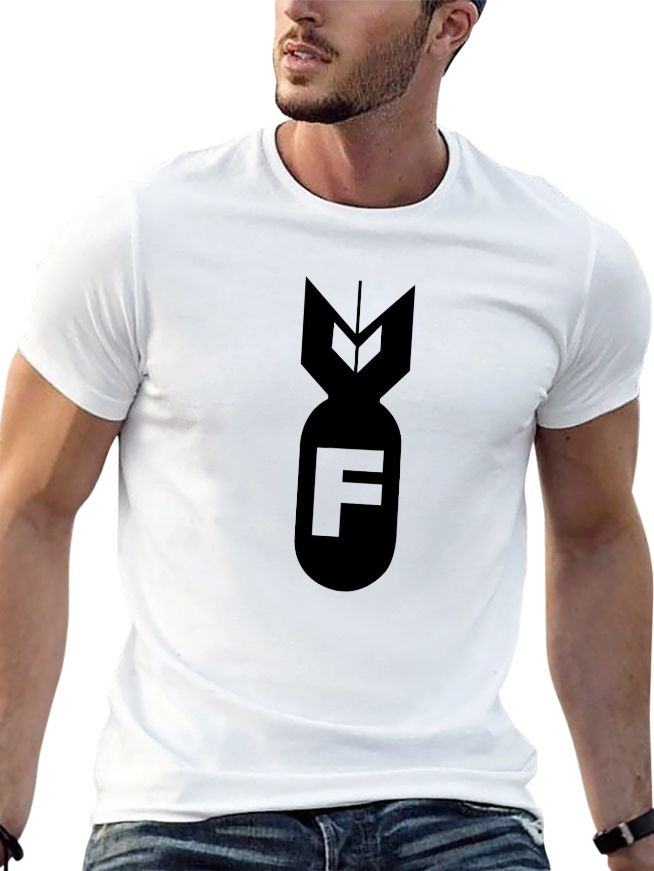 Black F-Bomb T-Shirt - Statement Tee
