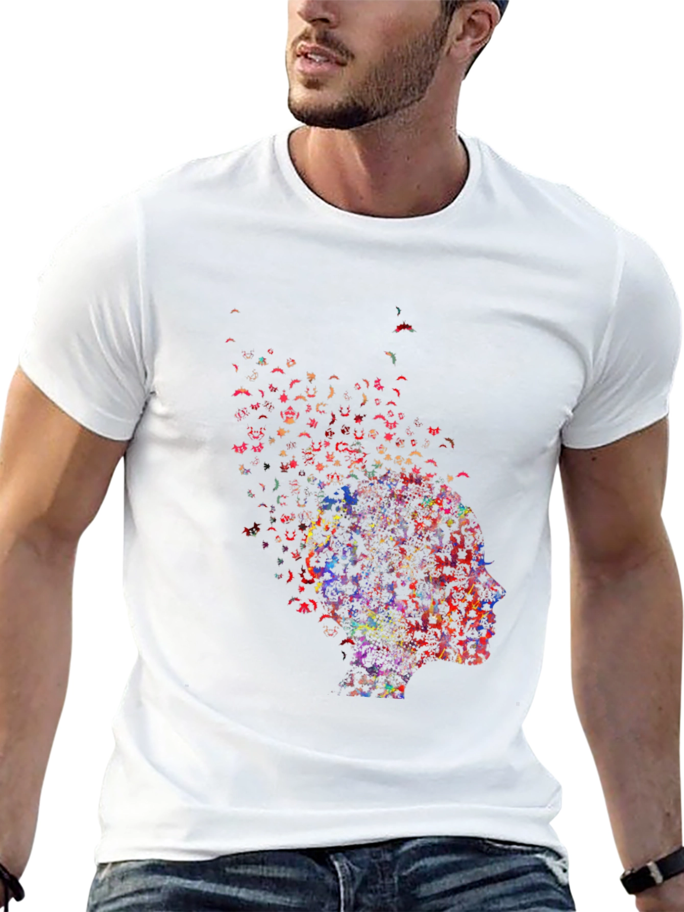Abstract Mind T-Shirt - Artistic Graphic Tee