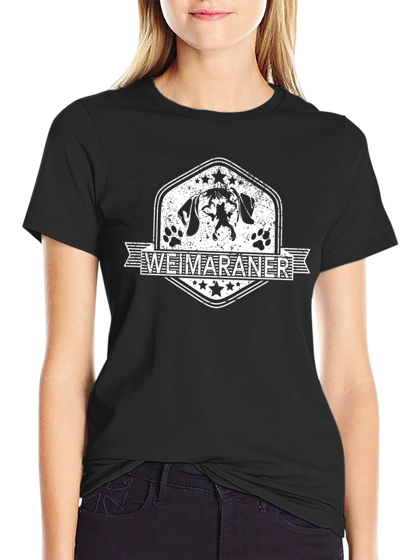 Weimaraner Dog T-Shirt - Unisex Cotton Tee