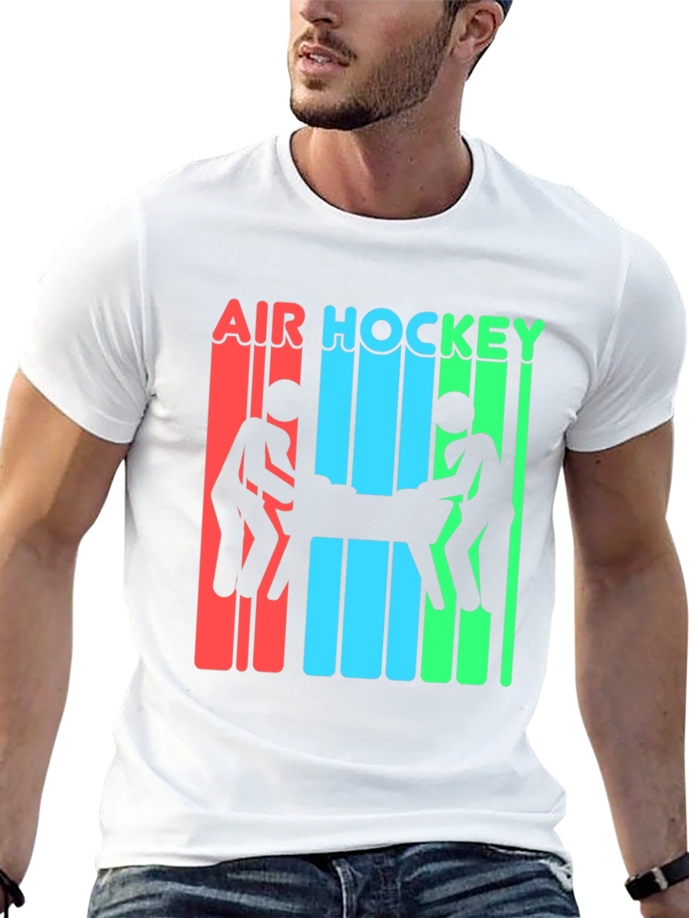 Air Hockey Graphic T-Shirt