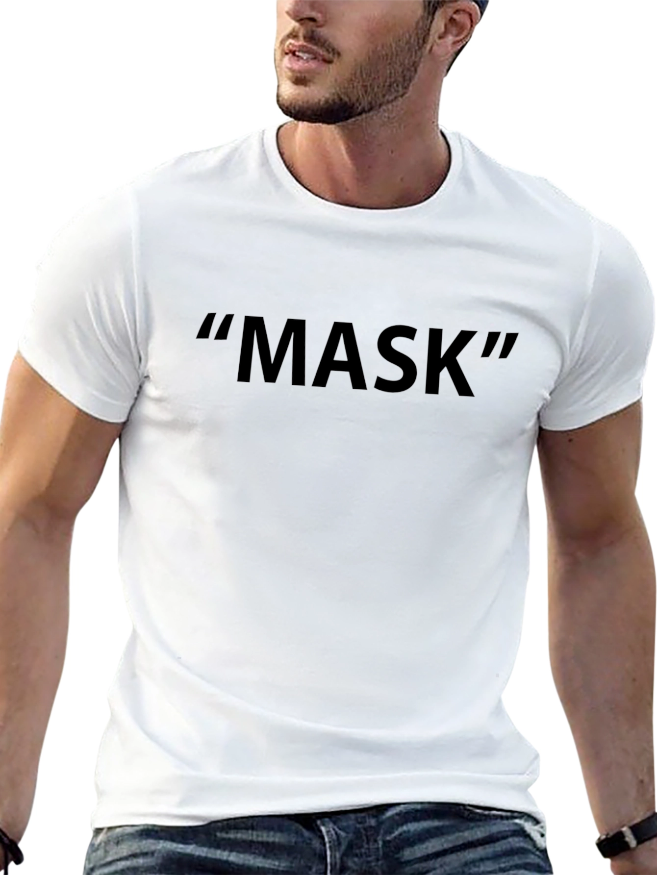 MASK Graphic Tee - Mens Black Short Sleeve
