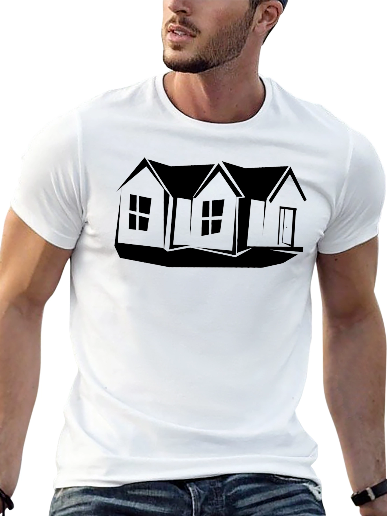 Black House Graphic T-Shirt