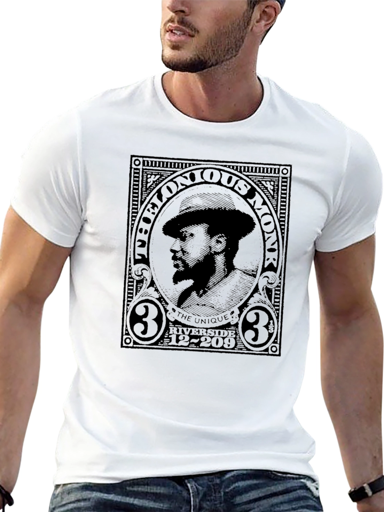 Thelonious Monk Graphic T-Shirt - Black