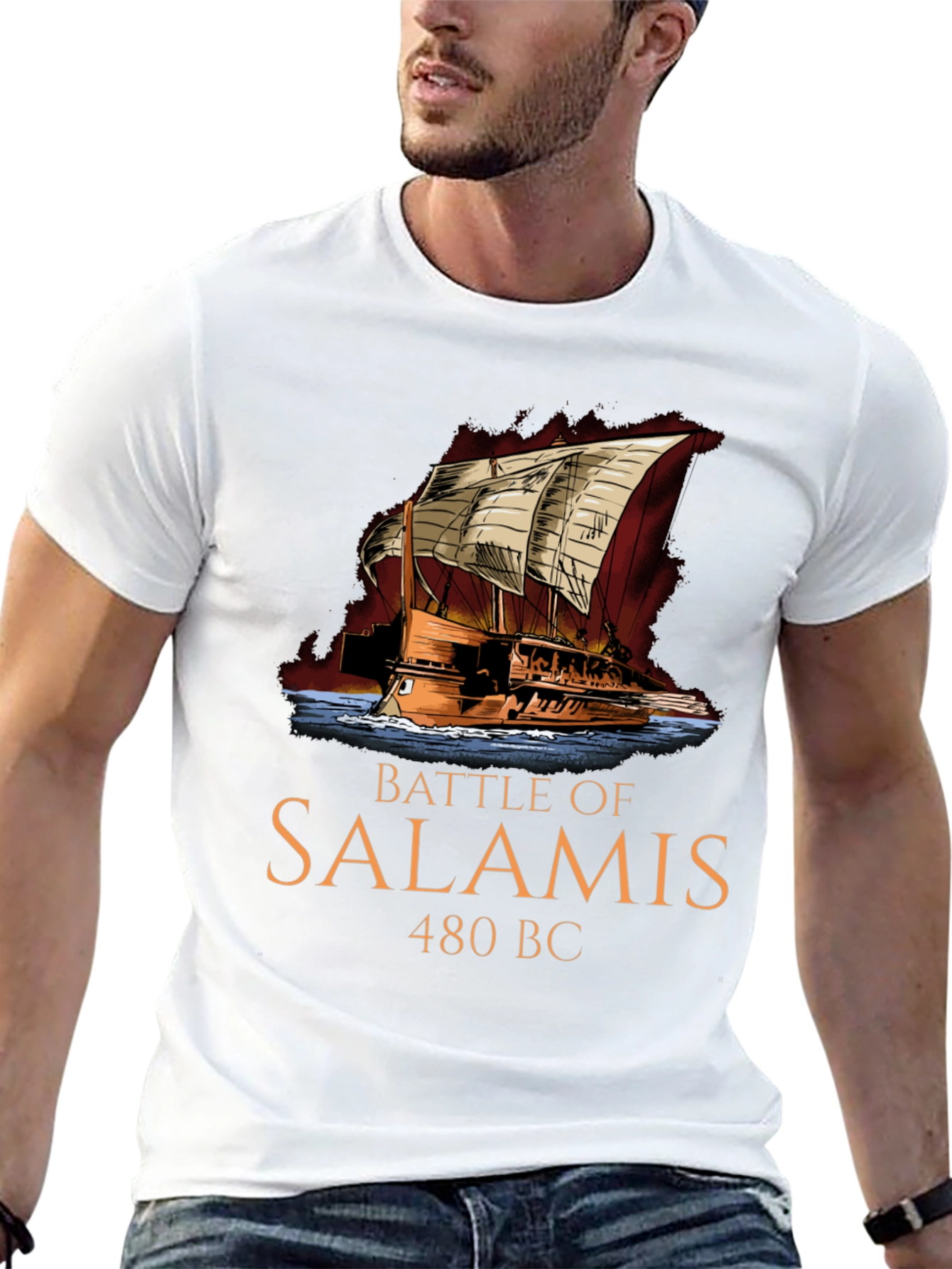 Battle of Salamis 480 BC T-Shirt