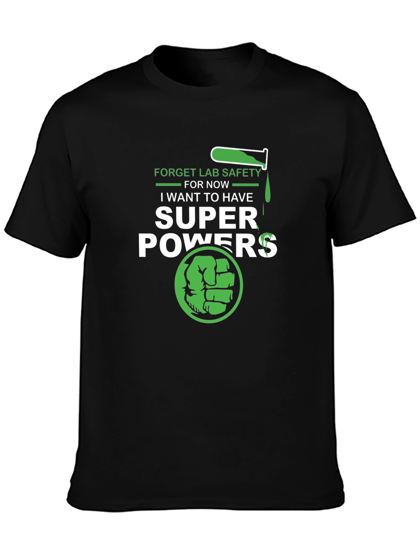 Super Powers T-Shirt: Lab Safety Be Damned!