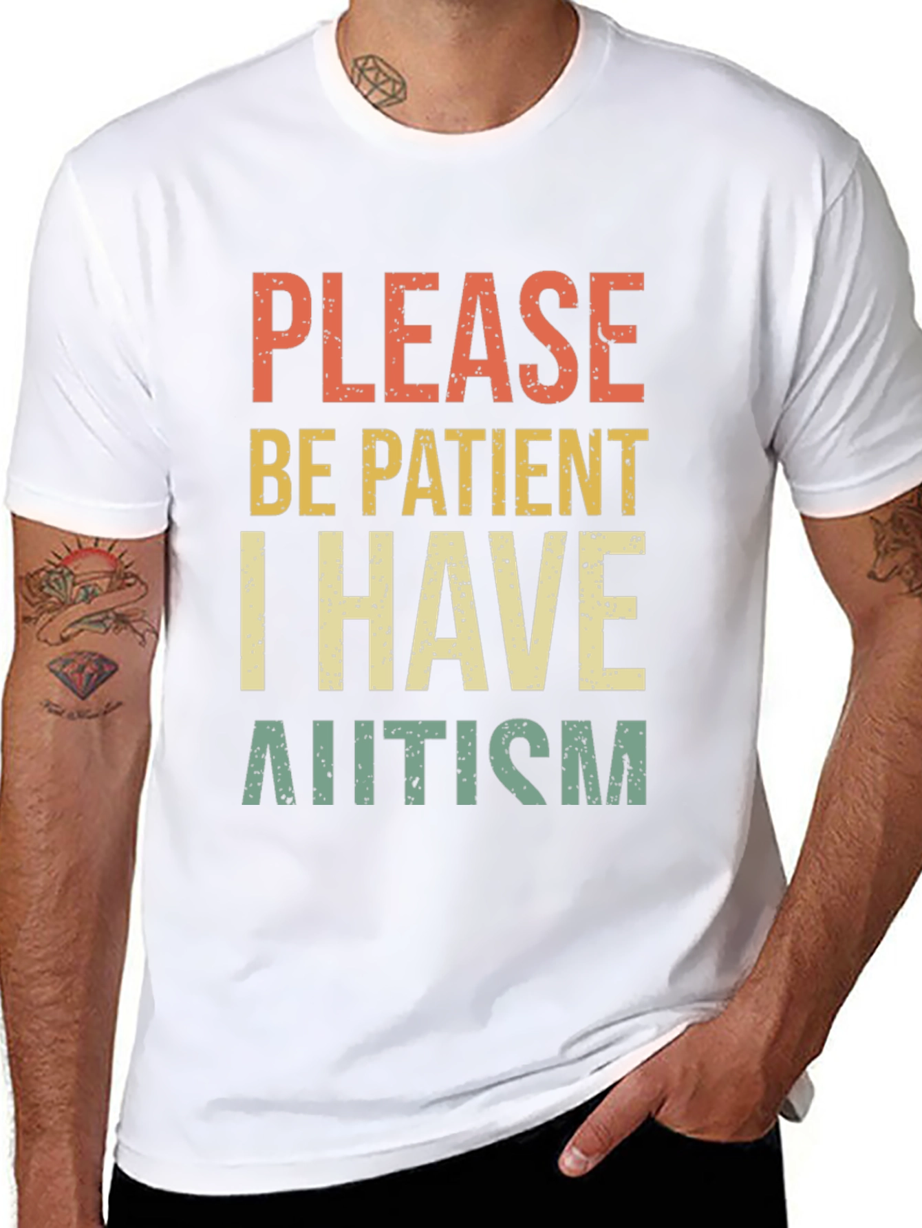 Please Be Patient I Have Autism Tee