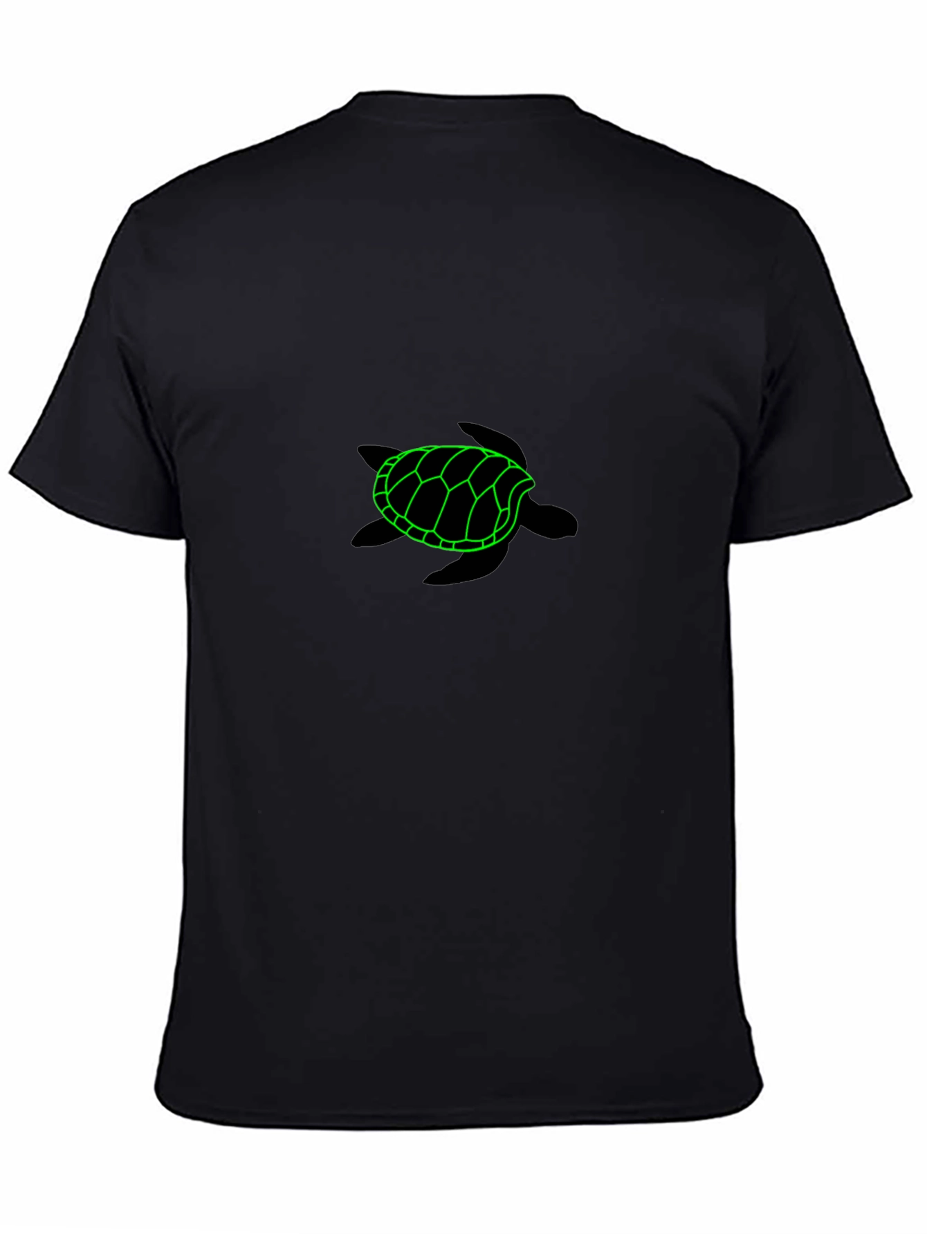 Neon Turtle Graphic Tee - Casual Comfort