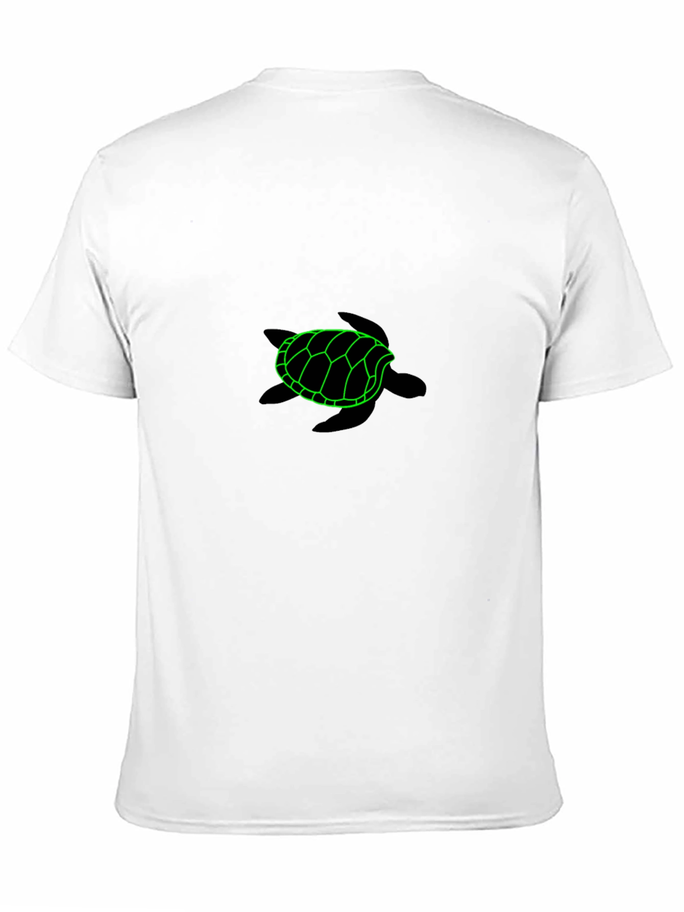 Neon Turtle Graphic Tee - Casual Comfort