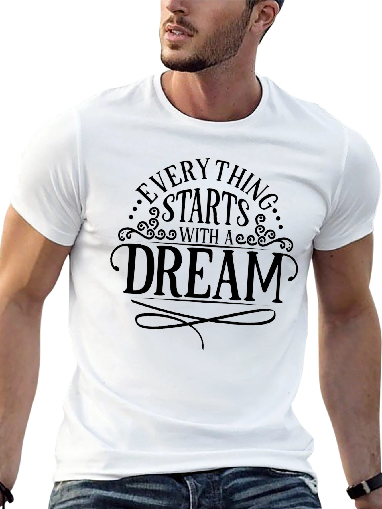 Dream Start Black T-Shirt