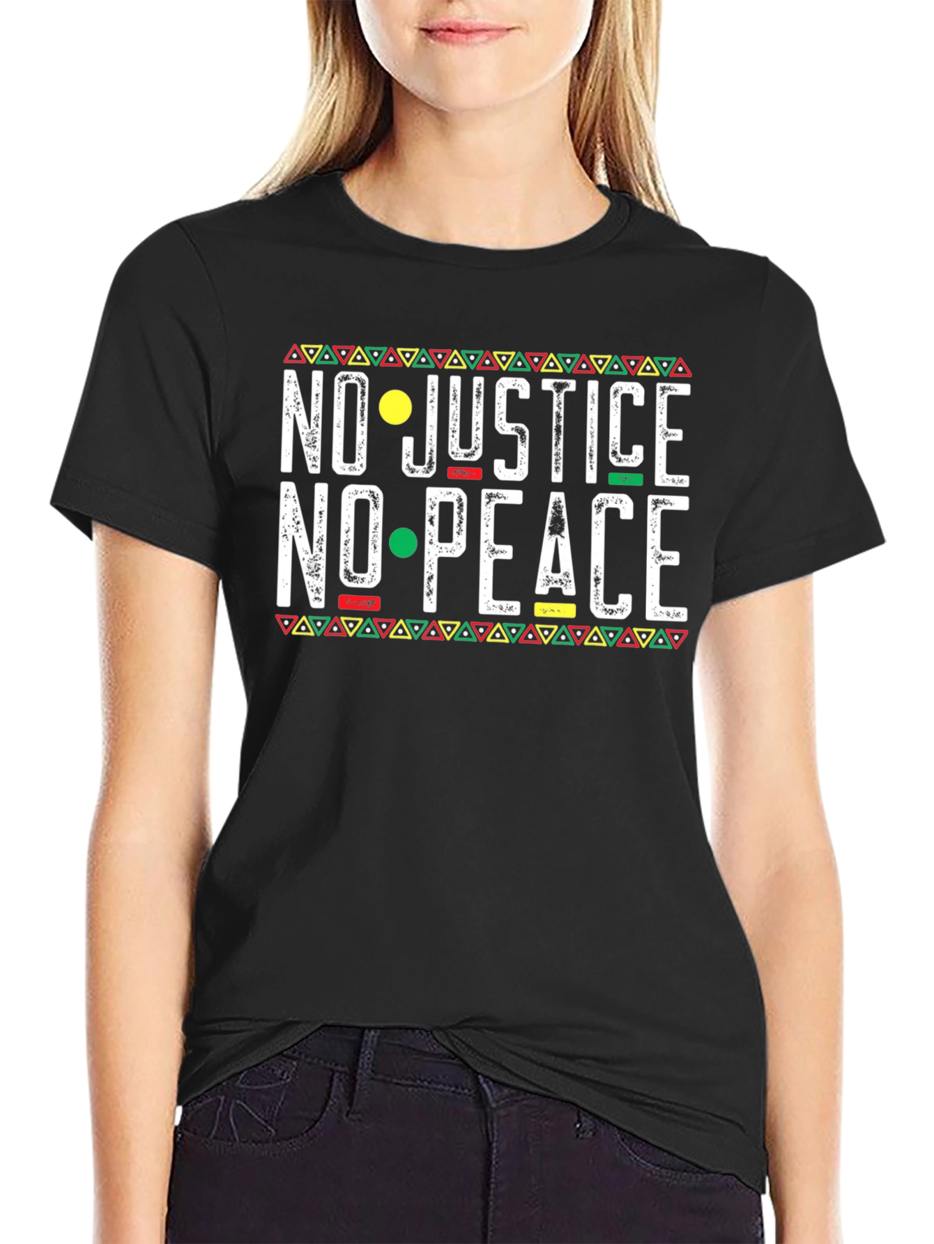 No Justice No Peace Graphic Tee