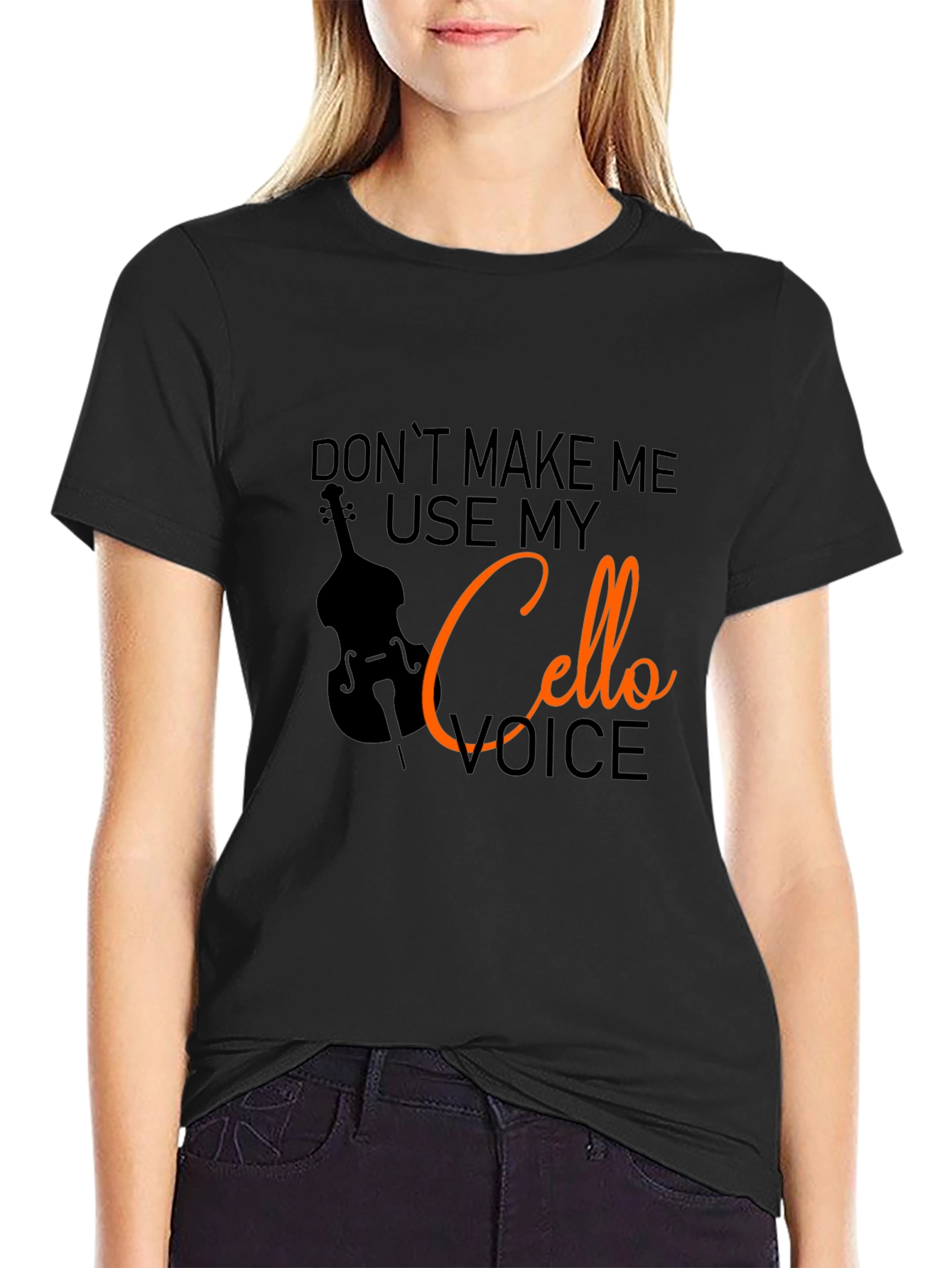 Cello Voice T-Shirt - Funny Musician Tee