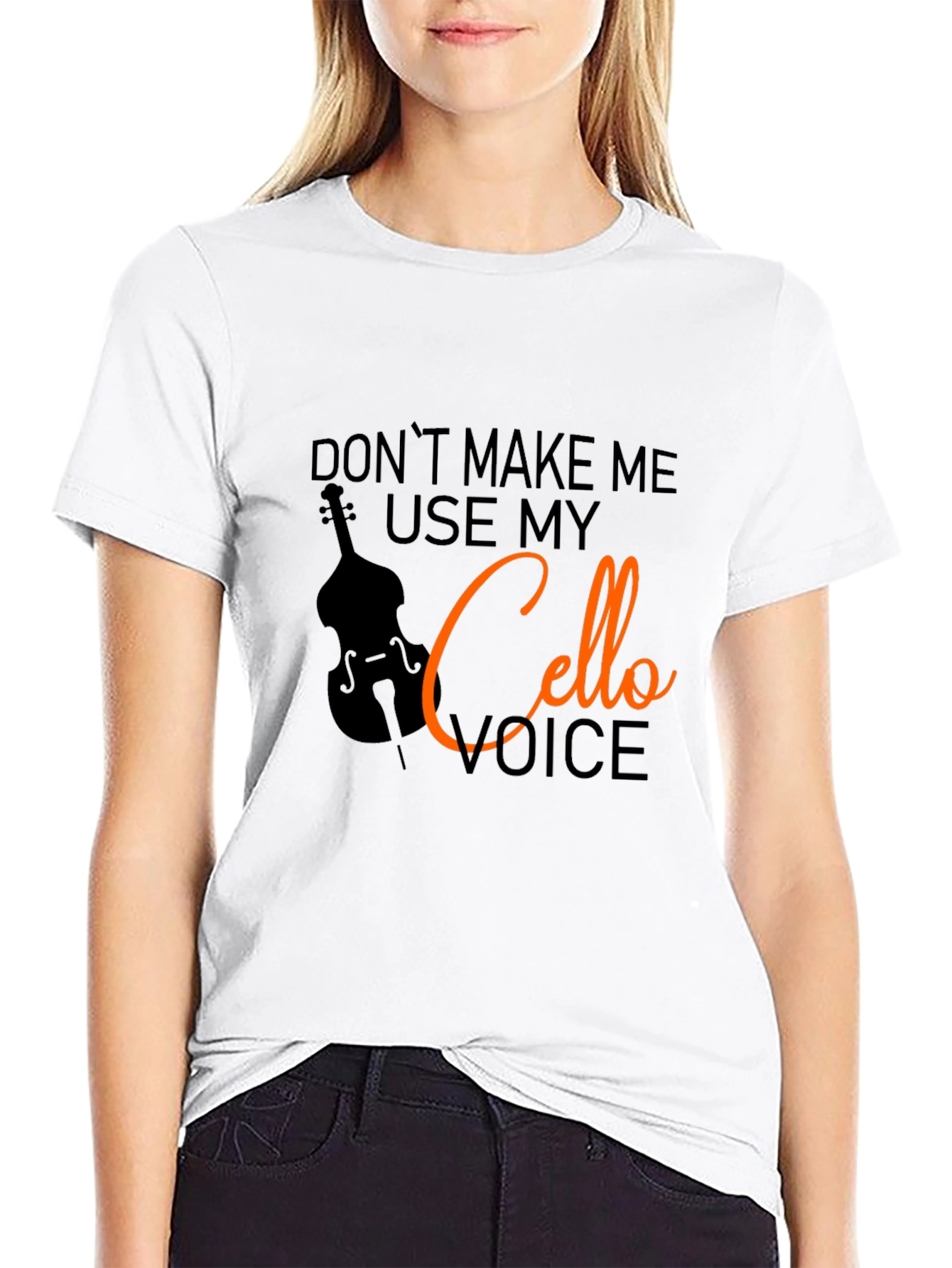 Cello Voice T-Shirt - Funny Musician Tee