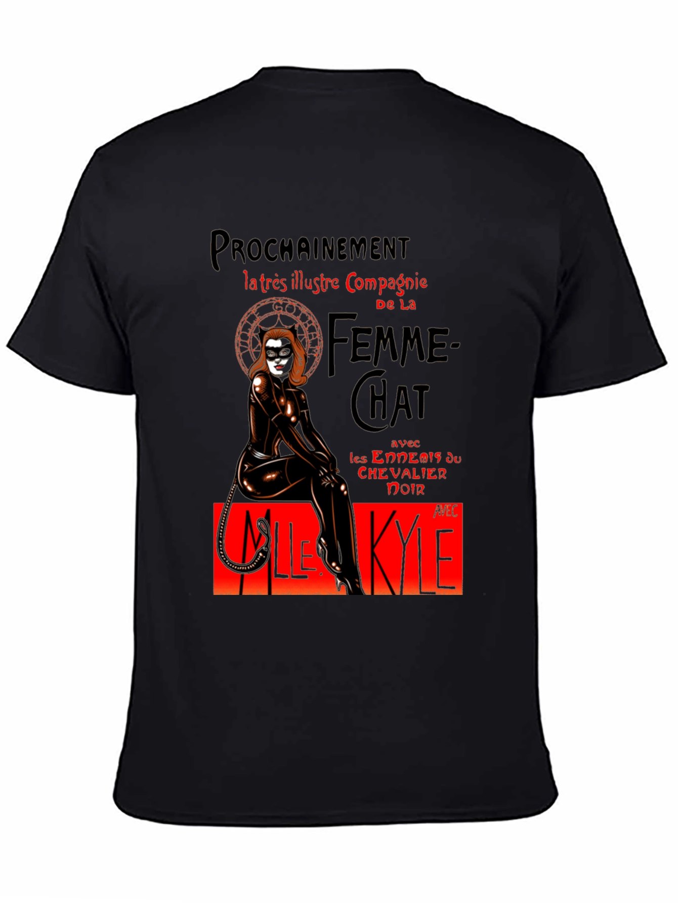 Catwoman Femme-Chat T-Shirt - Unique Design