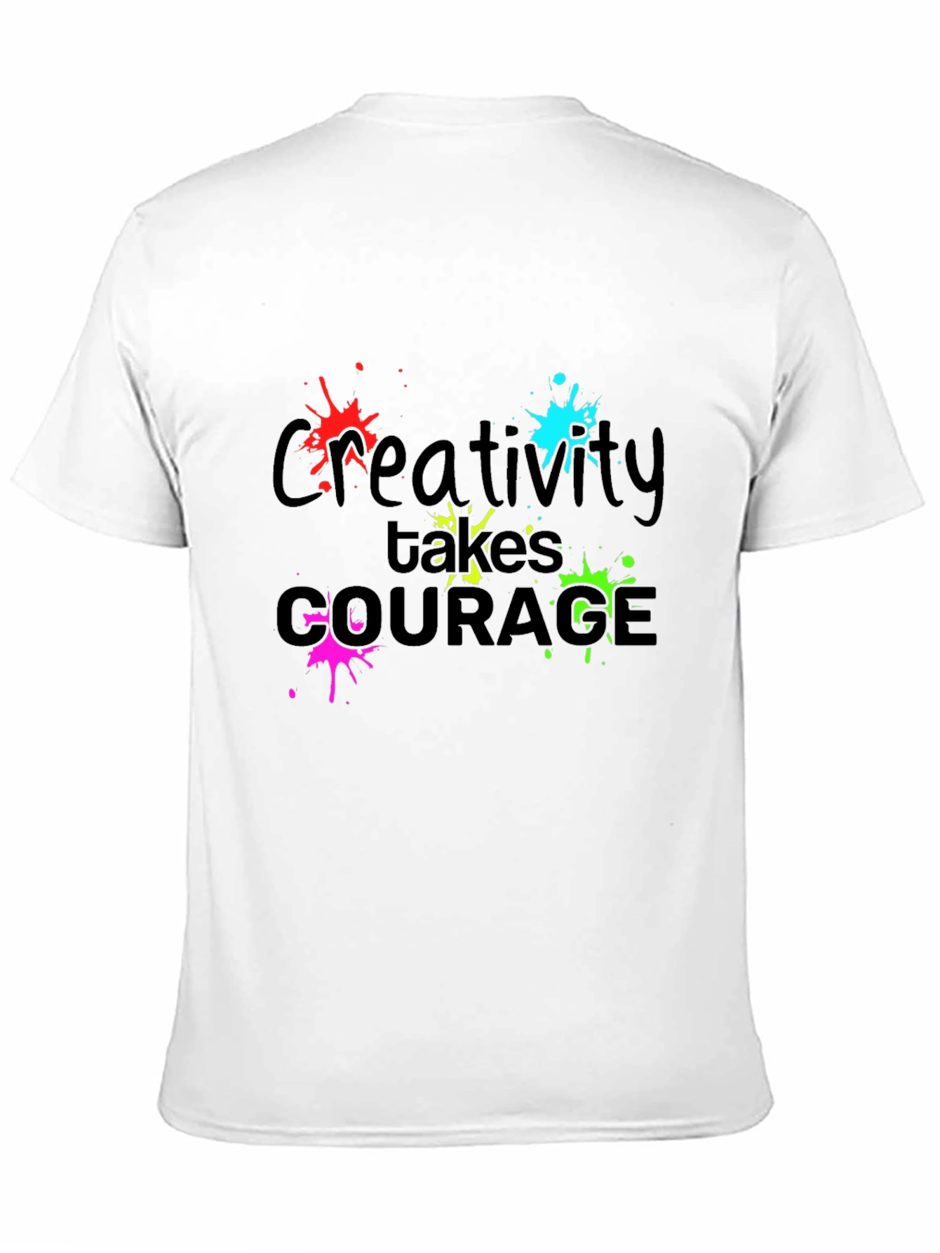Creative Courage T-Shirt - Bold Design