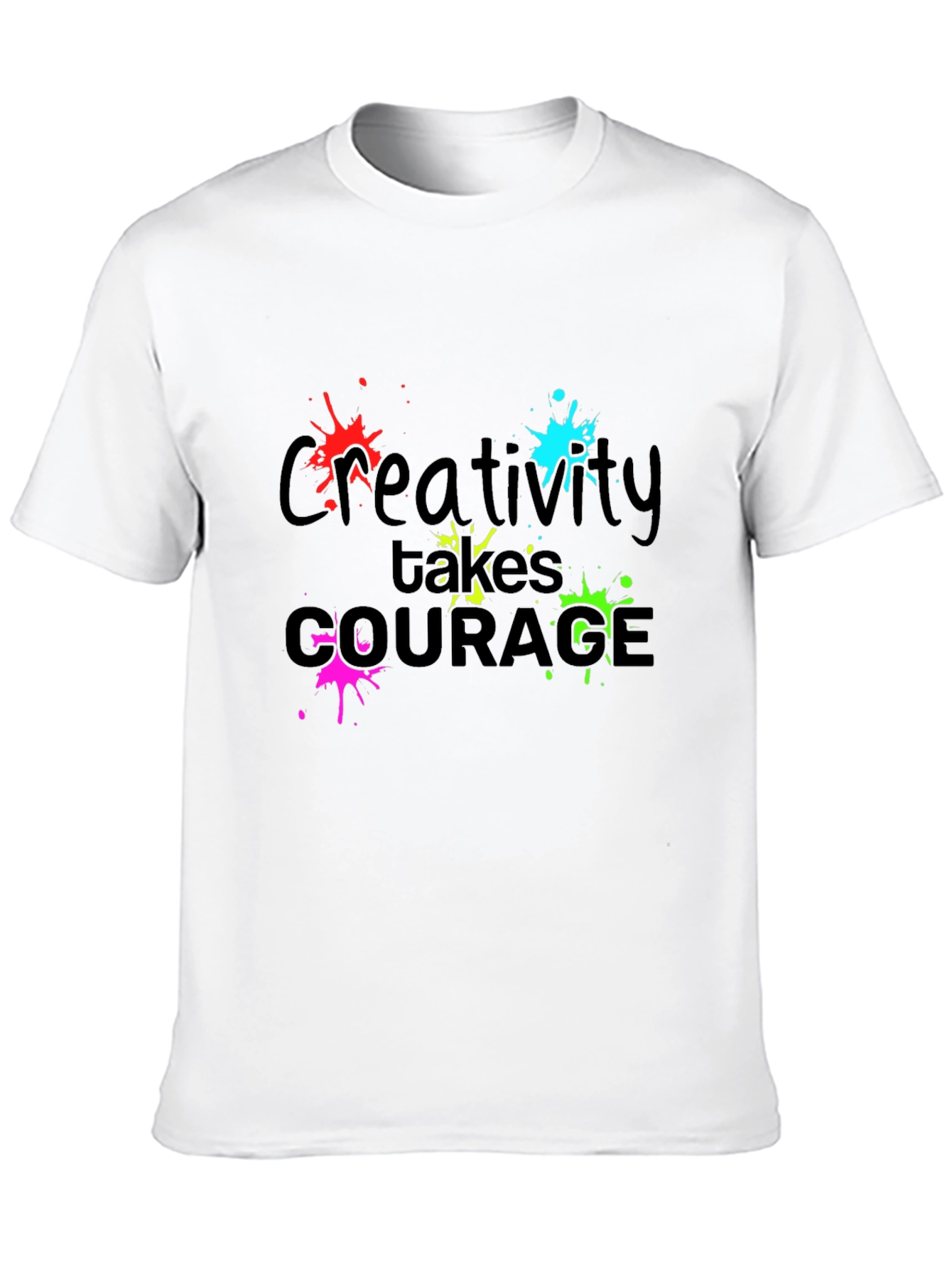 Creative Courage T-Shirt - Bold Design