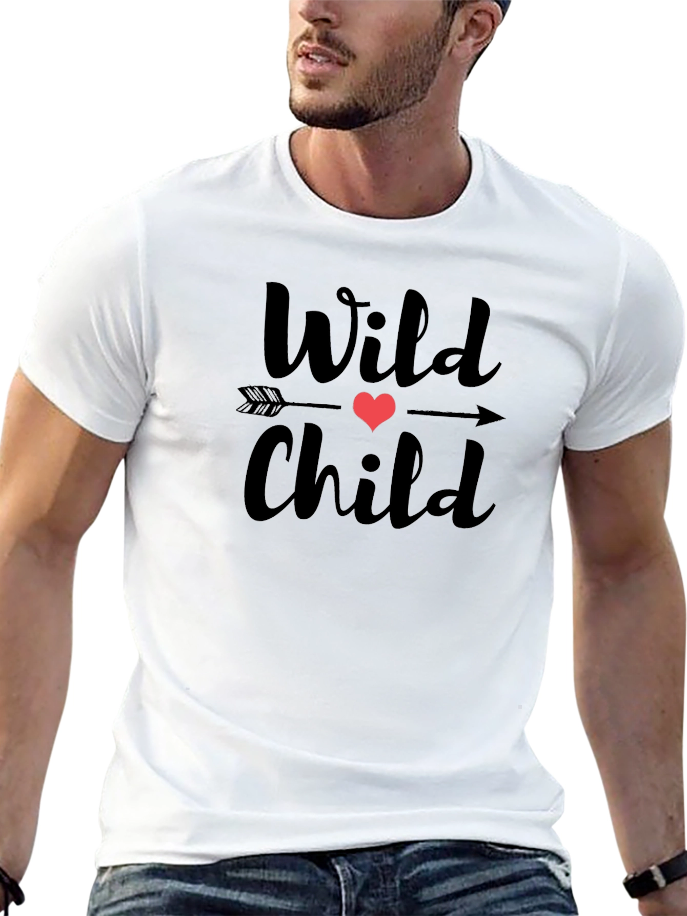 Wild Child Graphic T-Shirt - Trendy Casual Tee