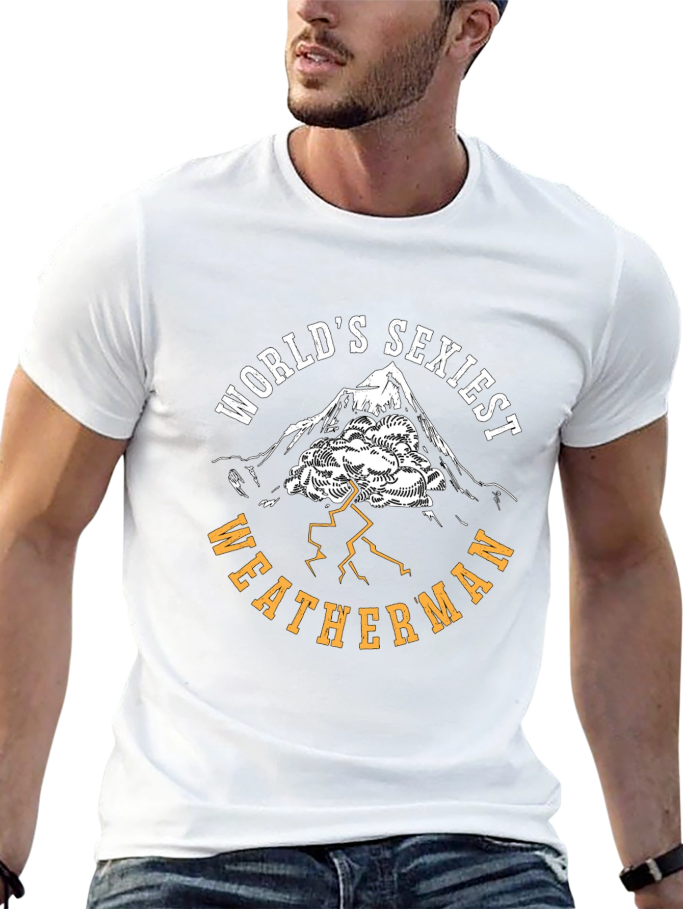 Worlds Sexiest Weatherman Graphic Tee