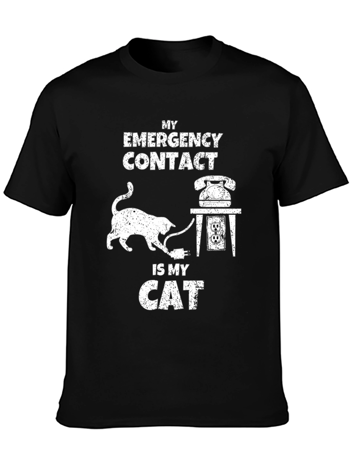 My Emergency Contact is My Cat T-Shirt