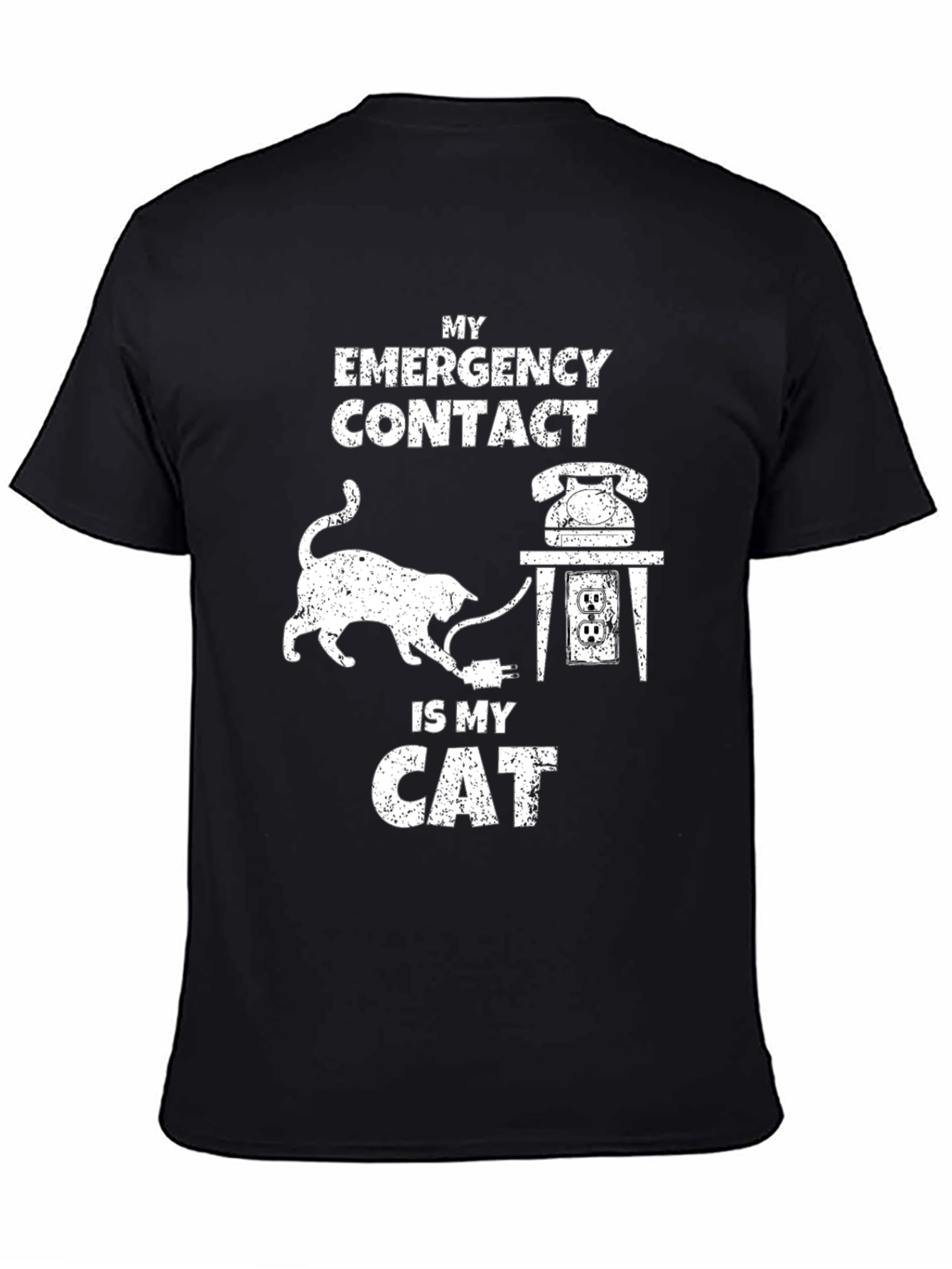 My Emergency Contact is My Cat T-Shirt