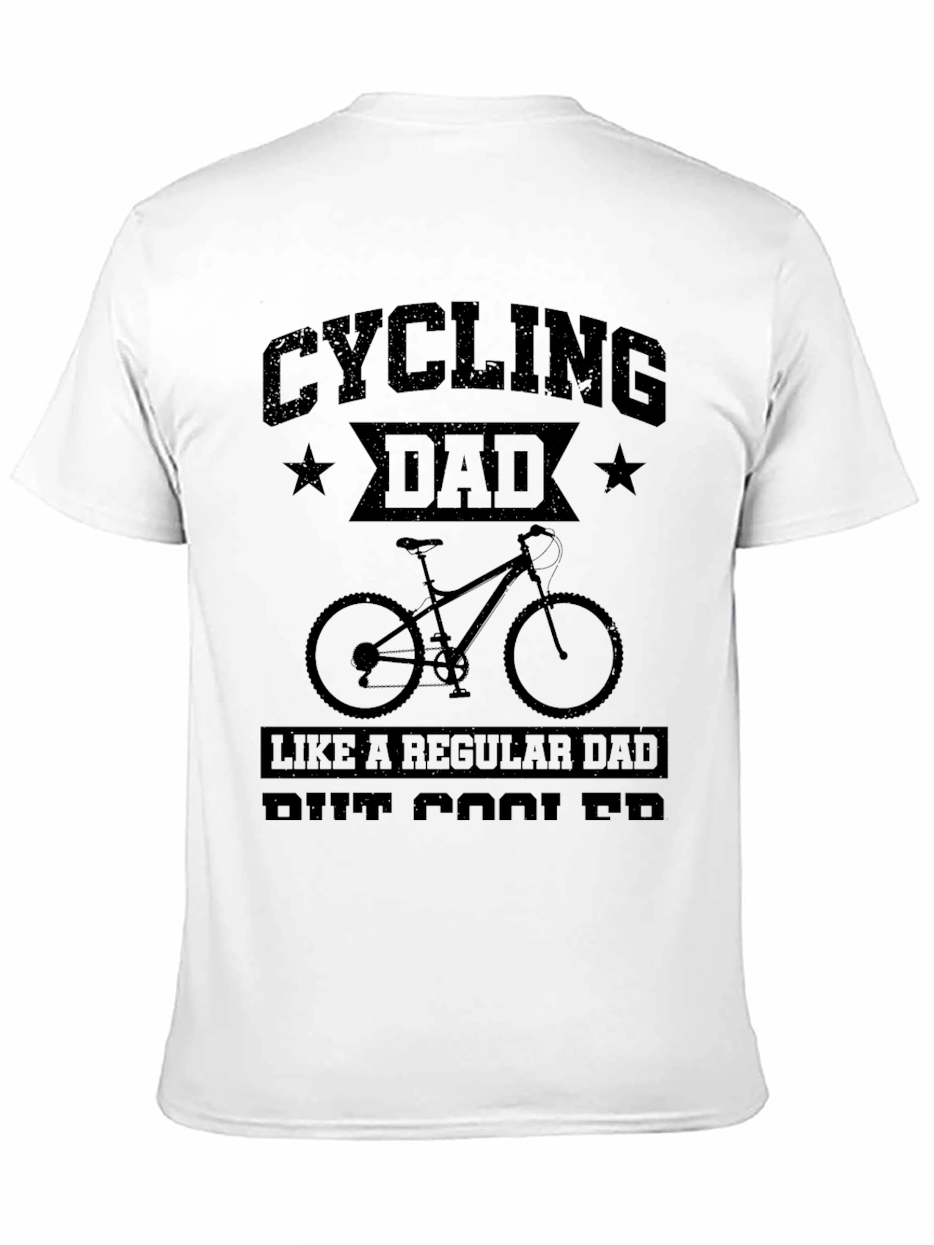 Cycling Dad T-Shirt - Cool Dad Tee