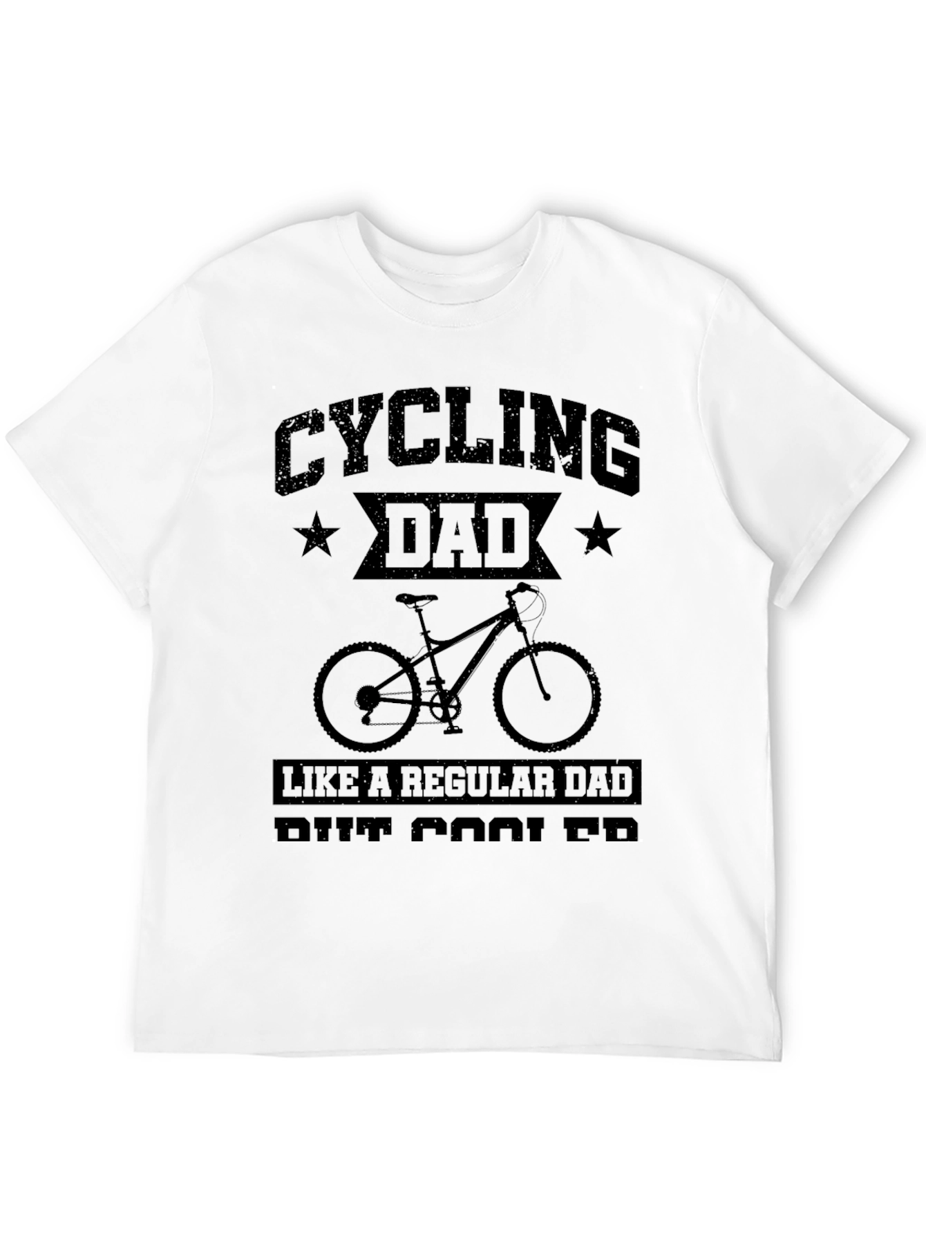 Cycling Dad T-Shirt - Cool Dad Tee