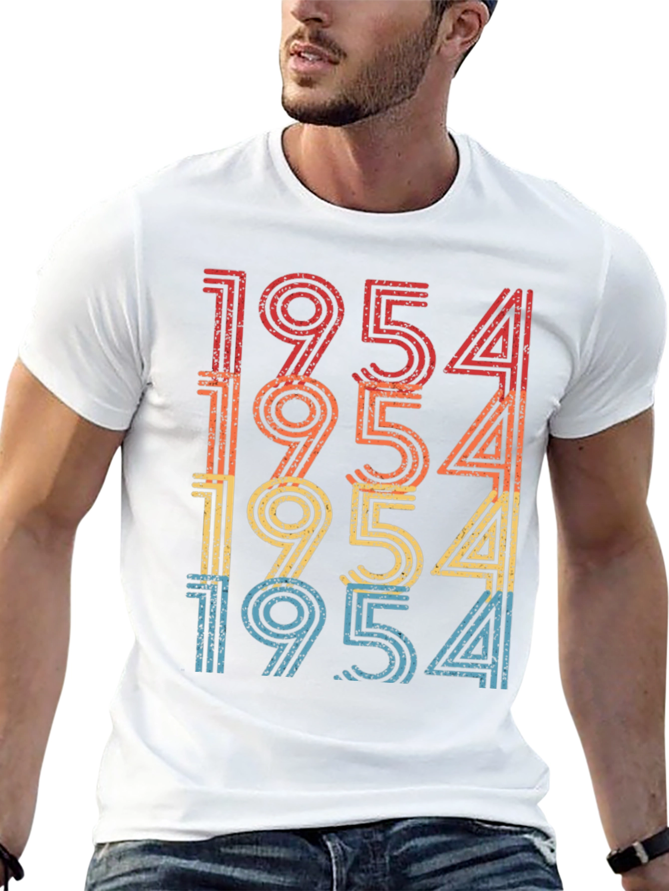 Retro 1954 Birthday T-Shirt - Classic Style