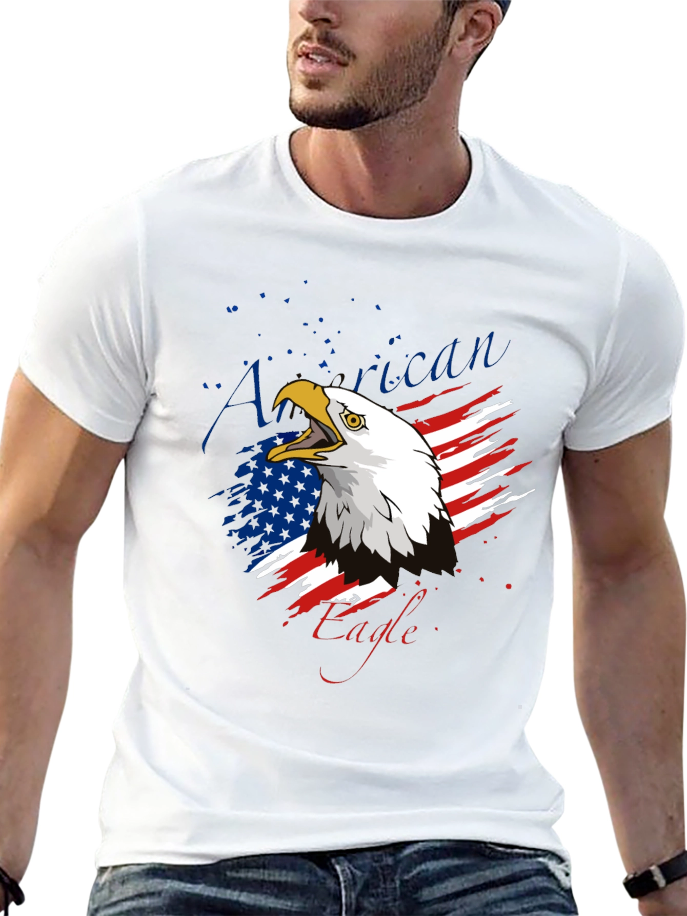 American Eagle Patriotic T-Shirt