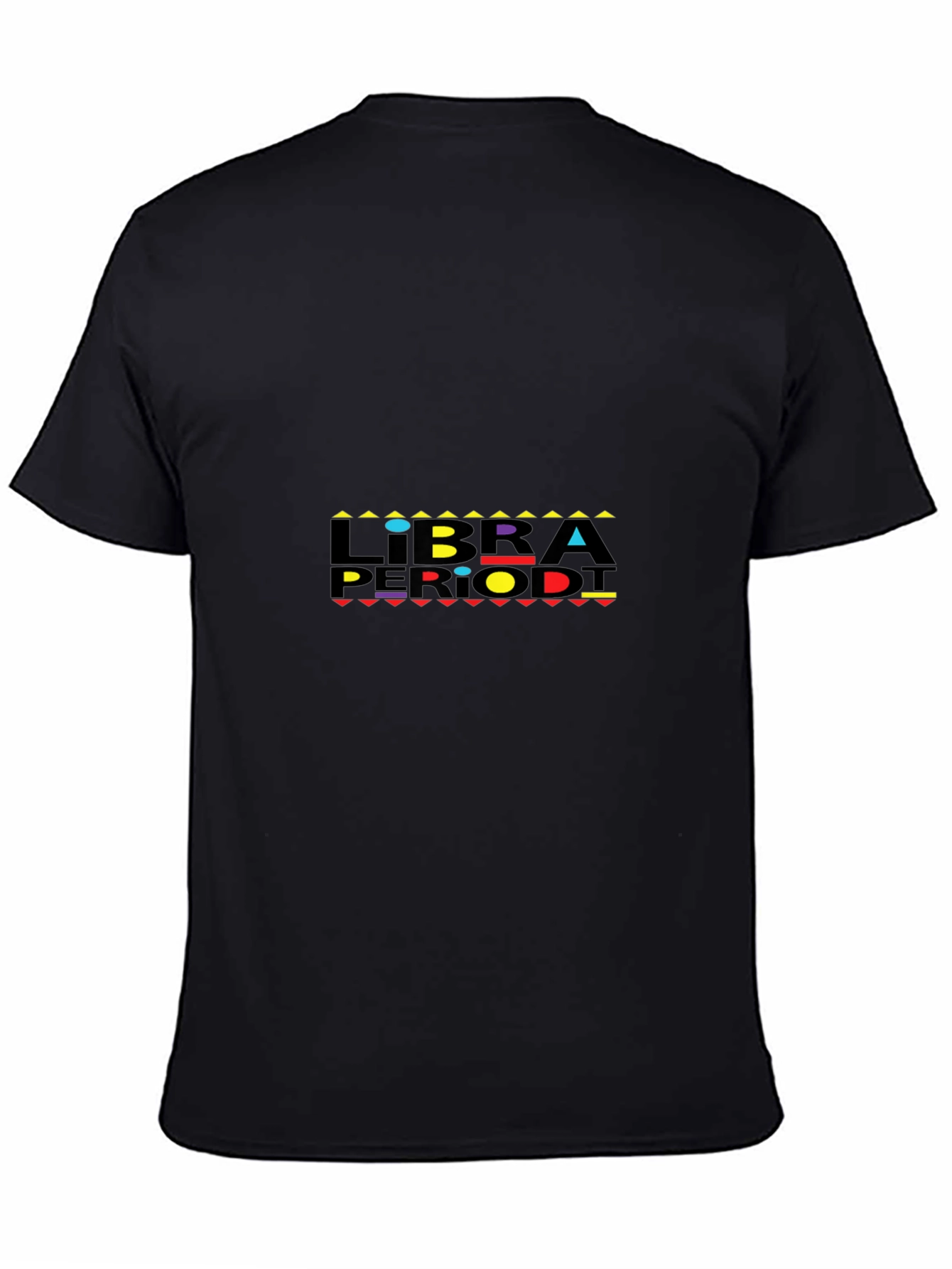 Libra Period! Mens Black Graphic T-Shirt