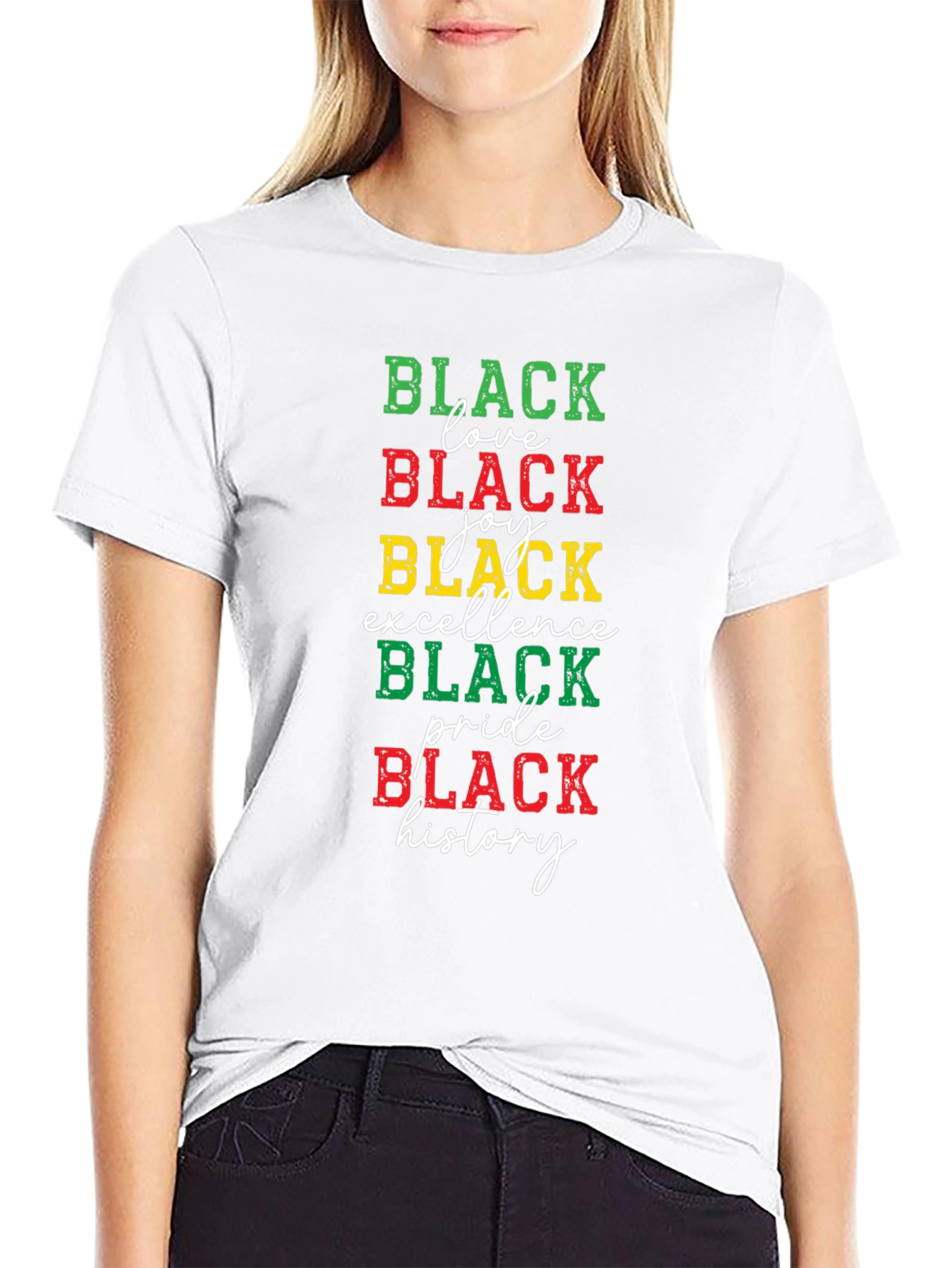 Black Pride History T-Shirt - Love Joy Excellence