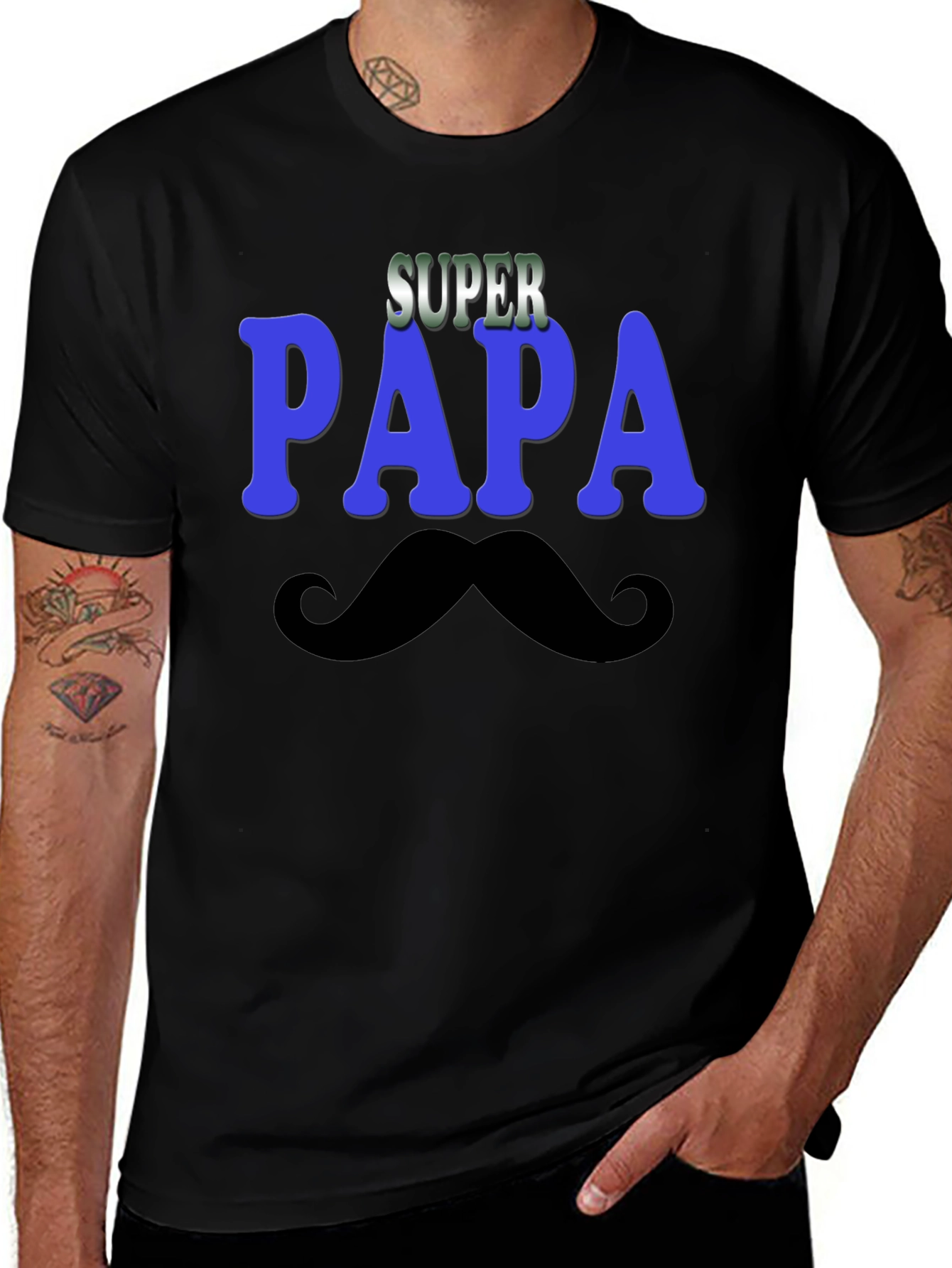Super Papa T-Shirt - Fathers Day Gift Idea