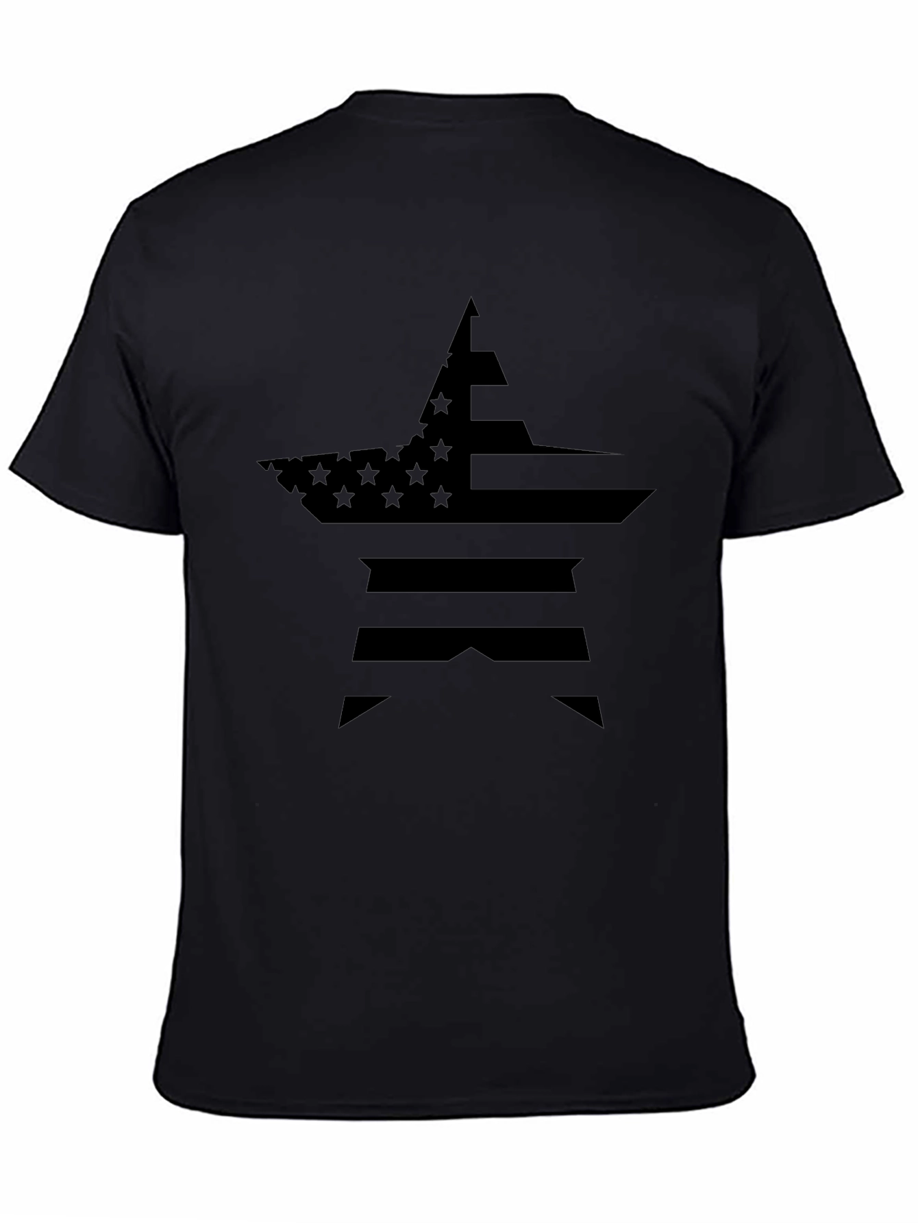 American Flag Star Graphic Tee