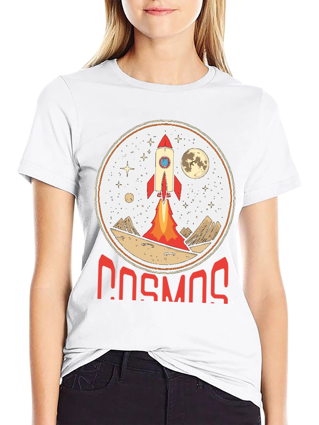 Cosmos Rocket Launch T-Shirt
