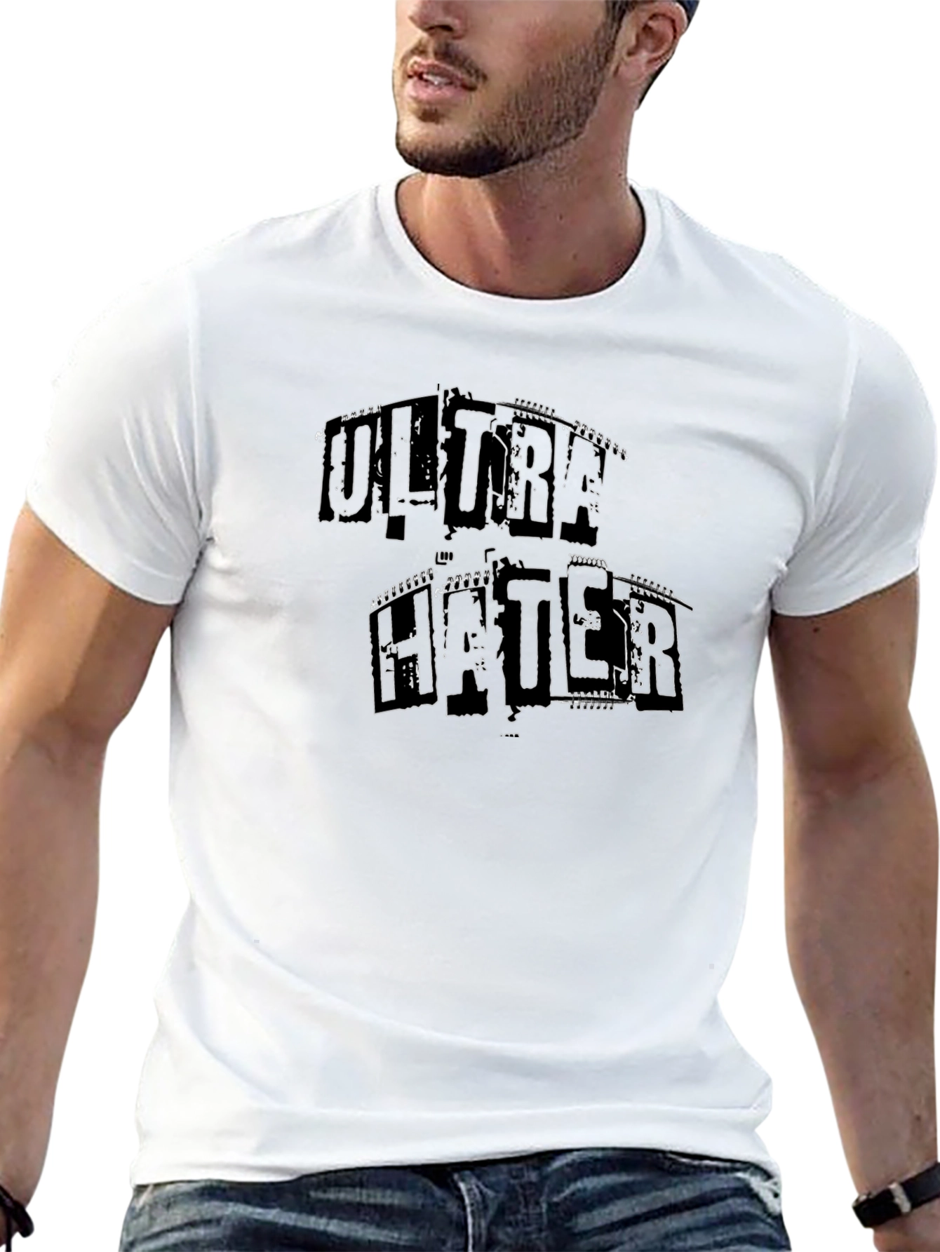 Ultra Hater Graphic Tee - Bold Statement T-Shirt