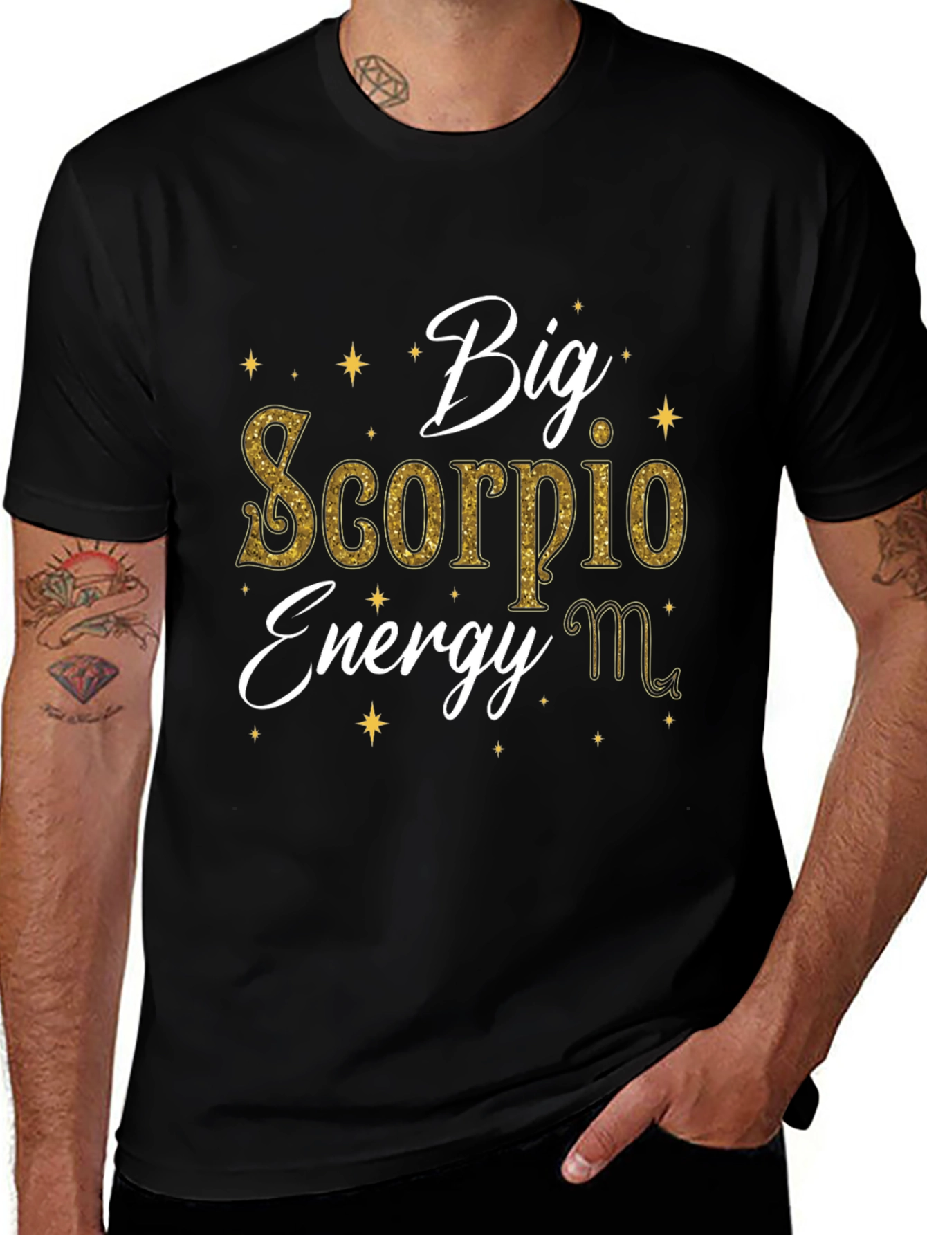 Big Scorpio Energy Graphic T-Shirt