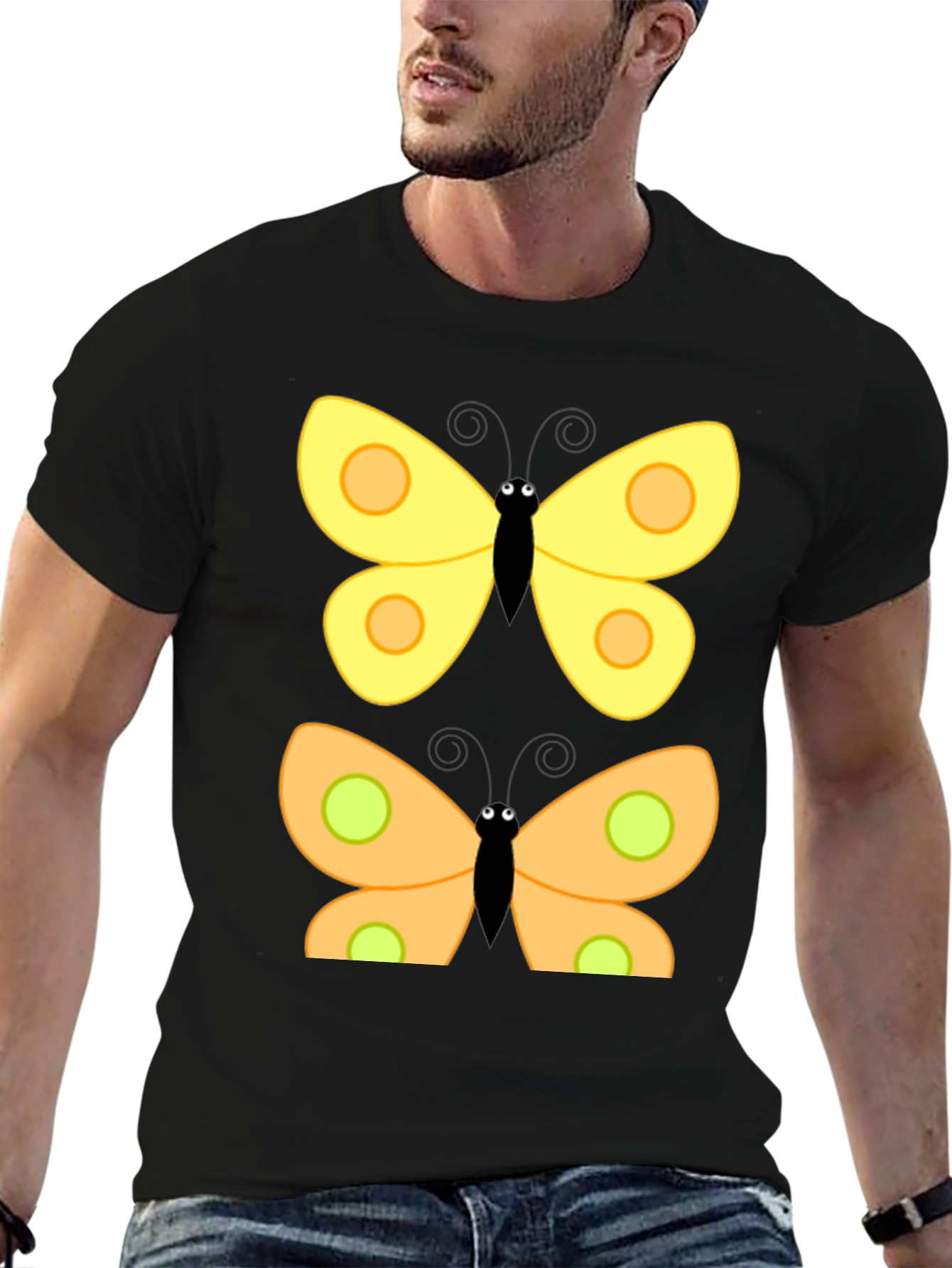 Butterfly Graphic Tee - Fun & Stylish!