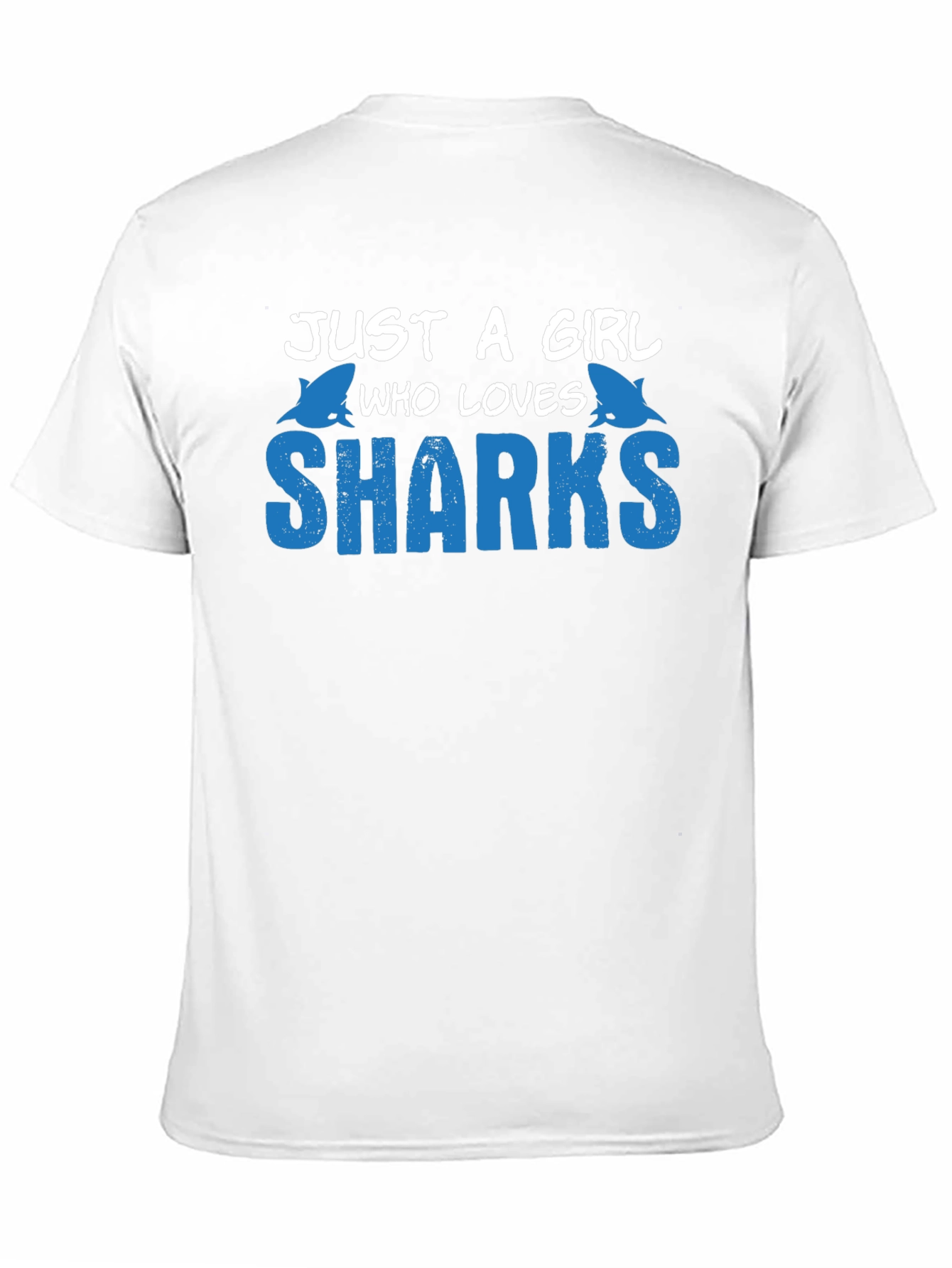 Just a Girl Who Loves Sharks T-Shirt