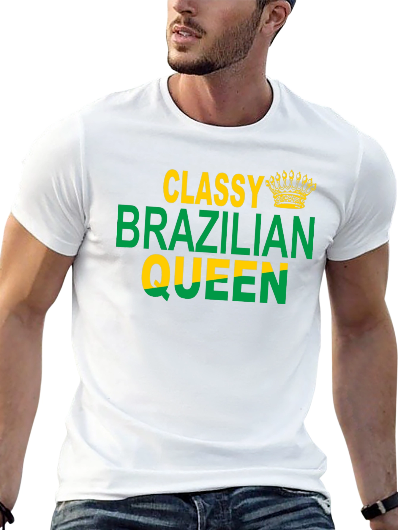 Classy Brazilian Queen Graphic T-Shirt