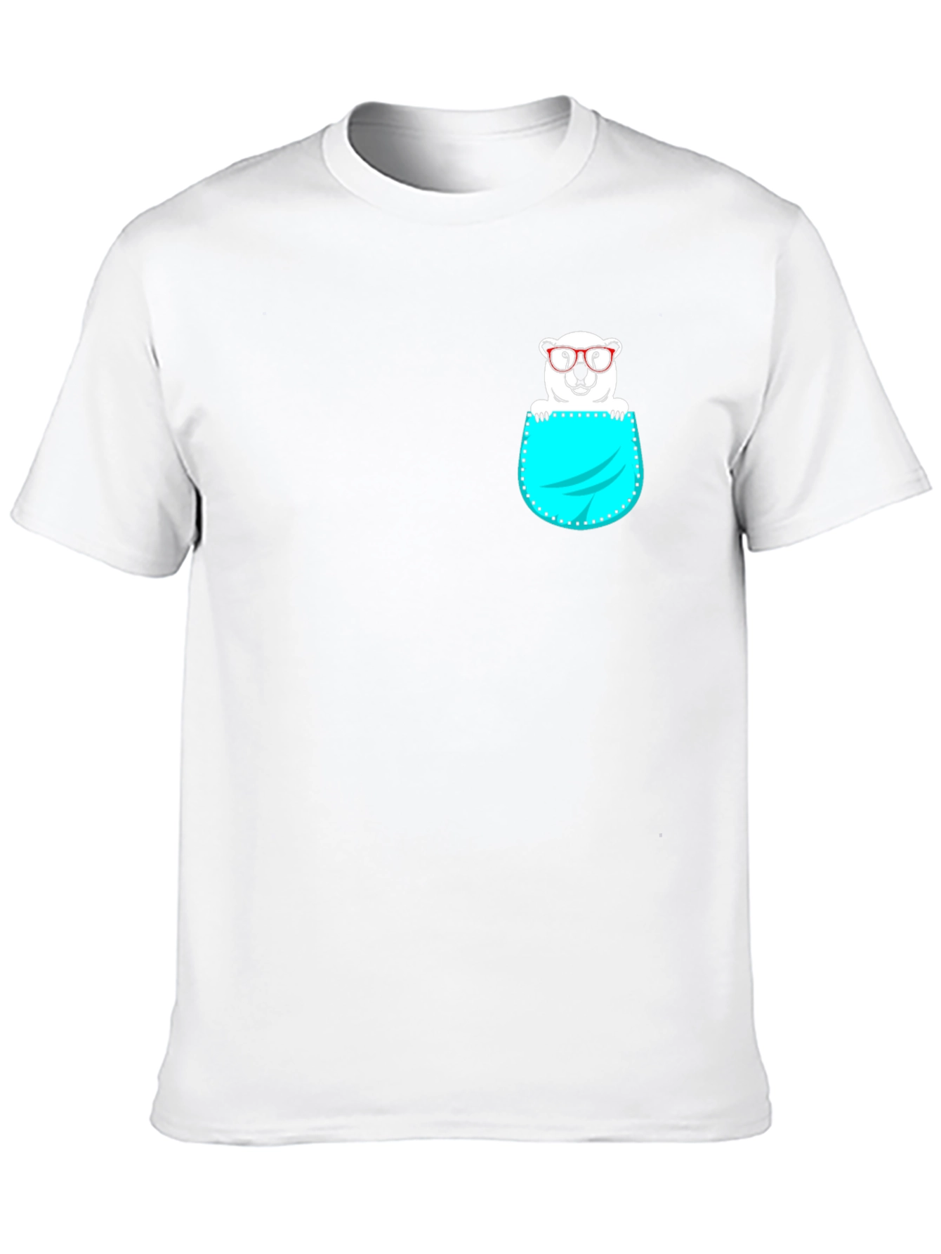 Cool Bear in Pocket T-Shirt