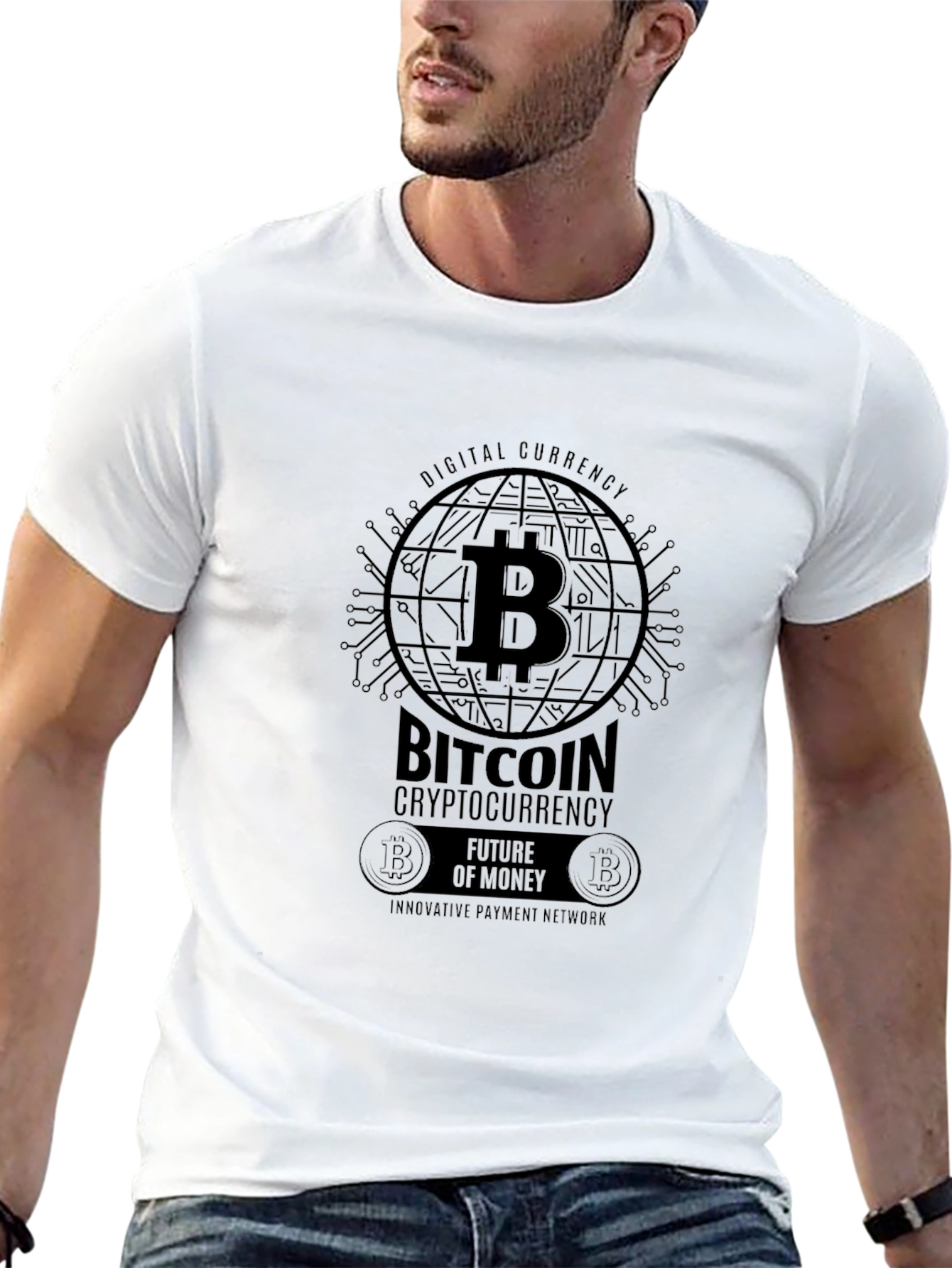 Bitcoin Crypto T-Shirt Digital Currency Tee