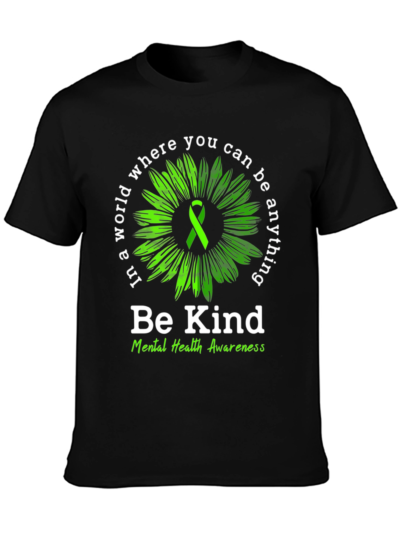 Be Kind Mental Health Awareness T-Shirt