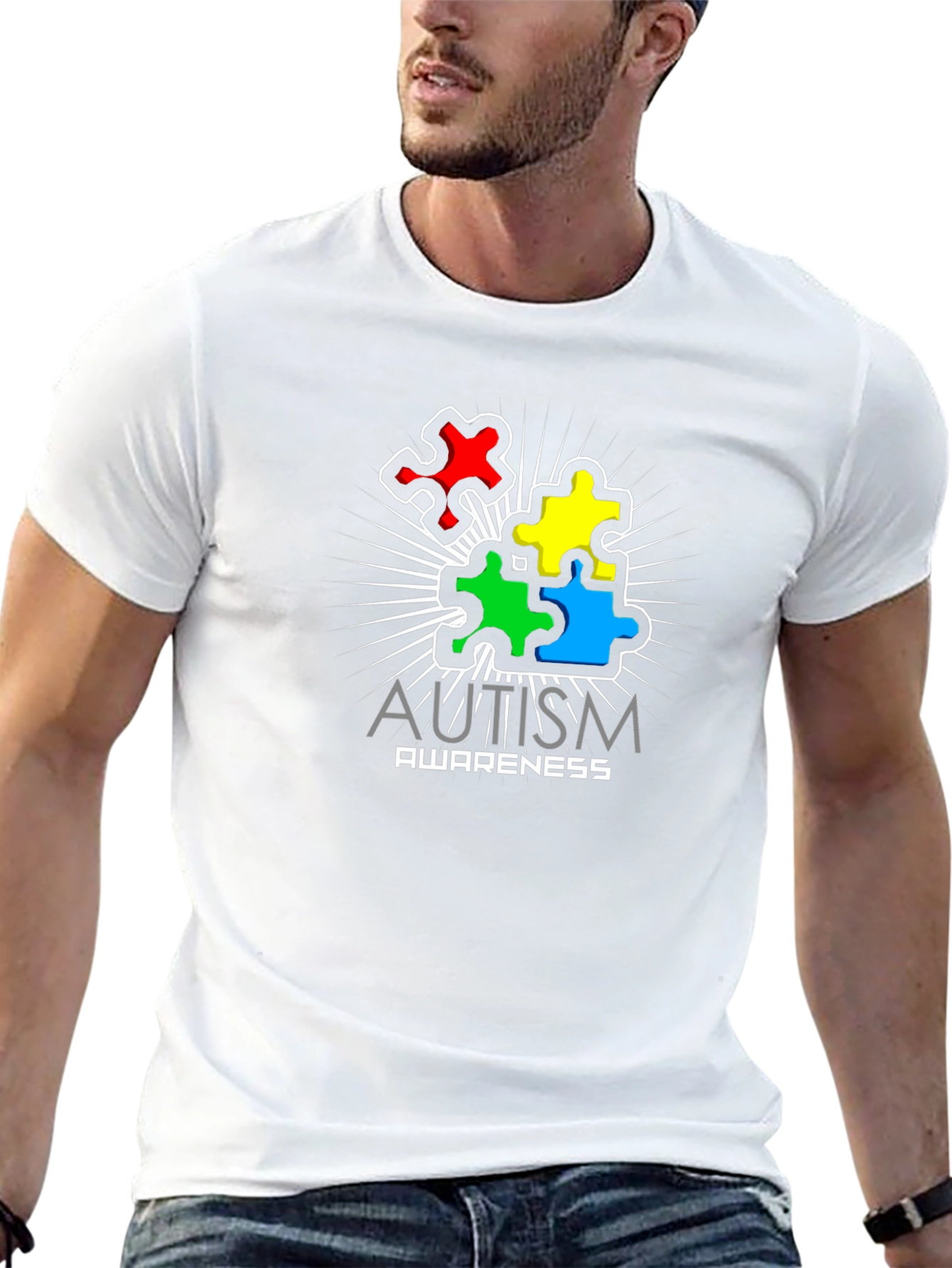 Autism Awareness Puzzle Piece T-Shirt