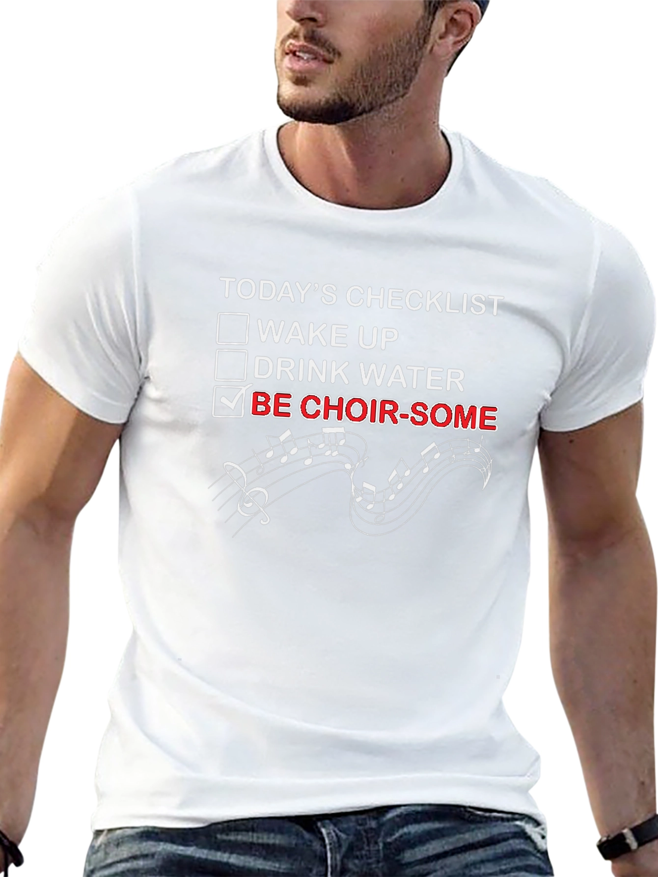 Choir Some Checklist Graphic T-Shirt