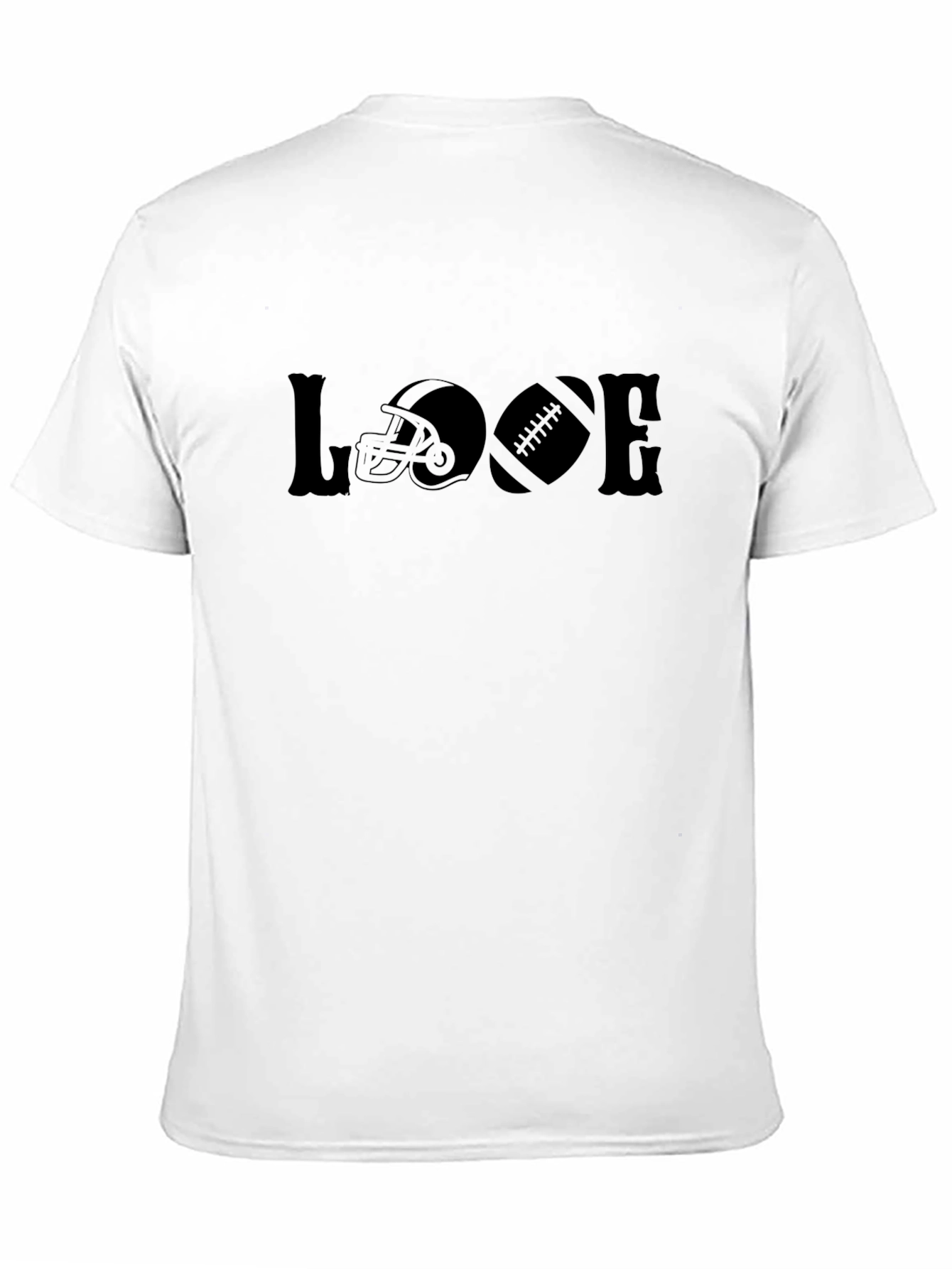 Football LOVE Graphic T-Shirt - Soft Cotton Tee