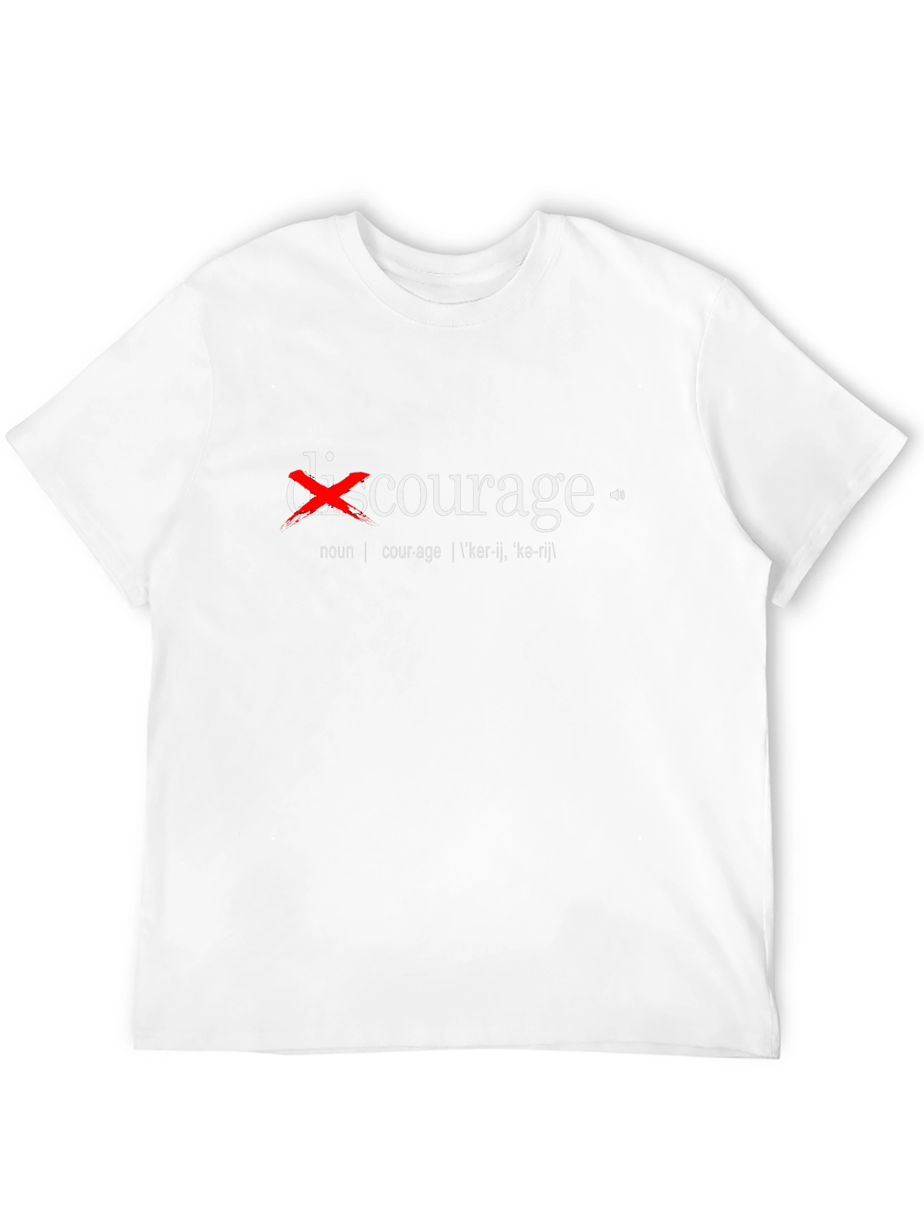 Courage Over Discouragement T-Shirt