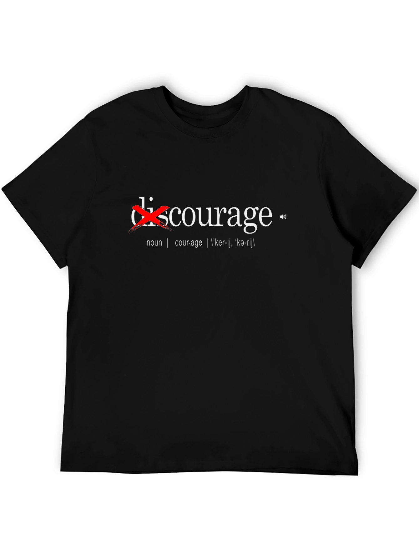 Courage Over Discouragement T-Shirt