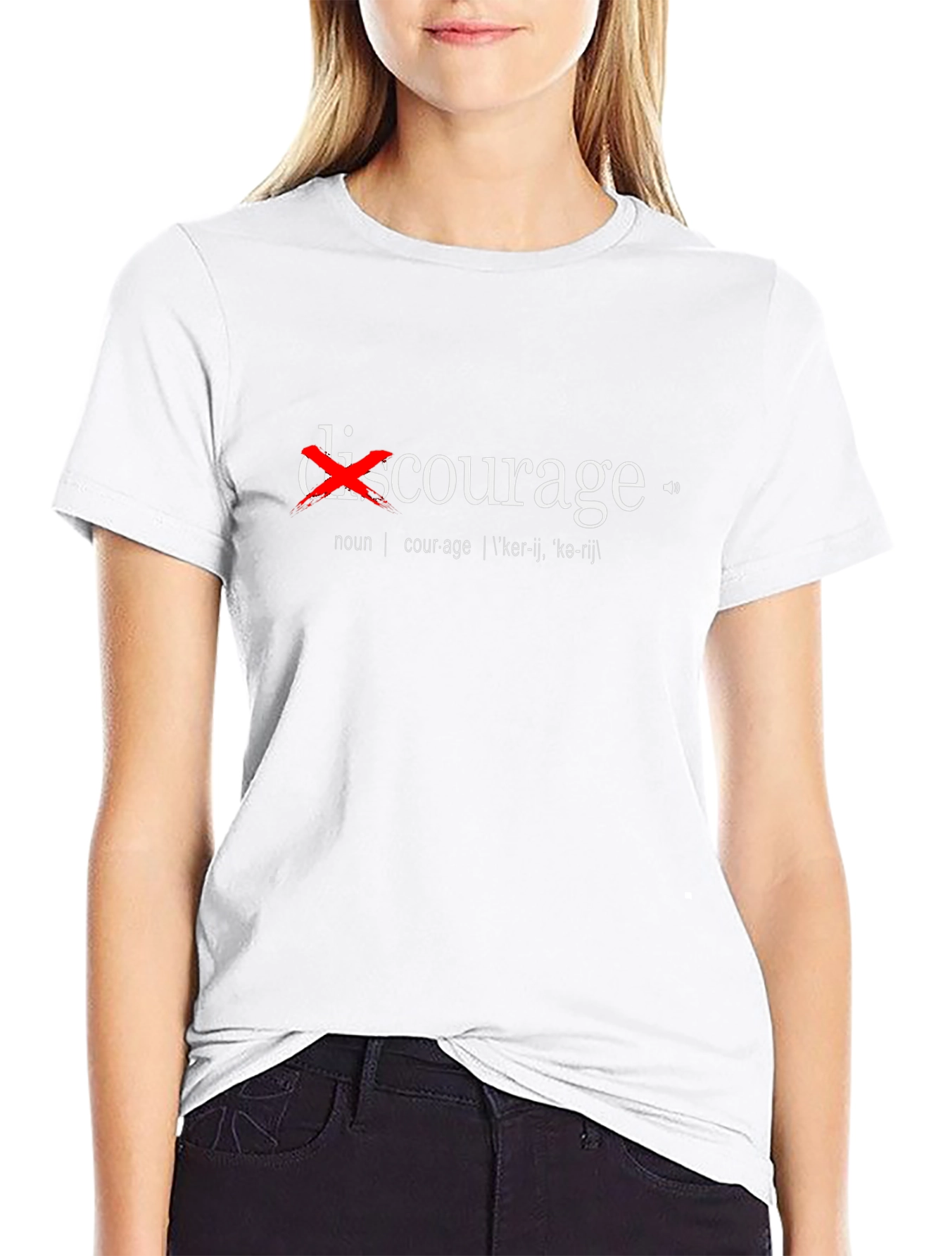 Courage Over Discouragement T-Shirt